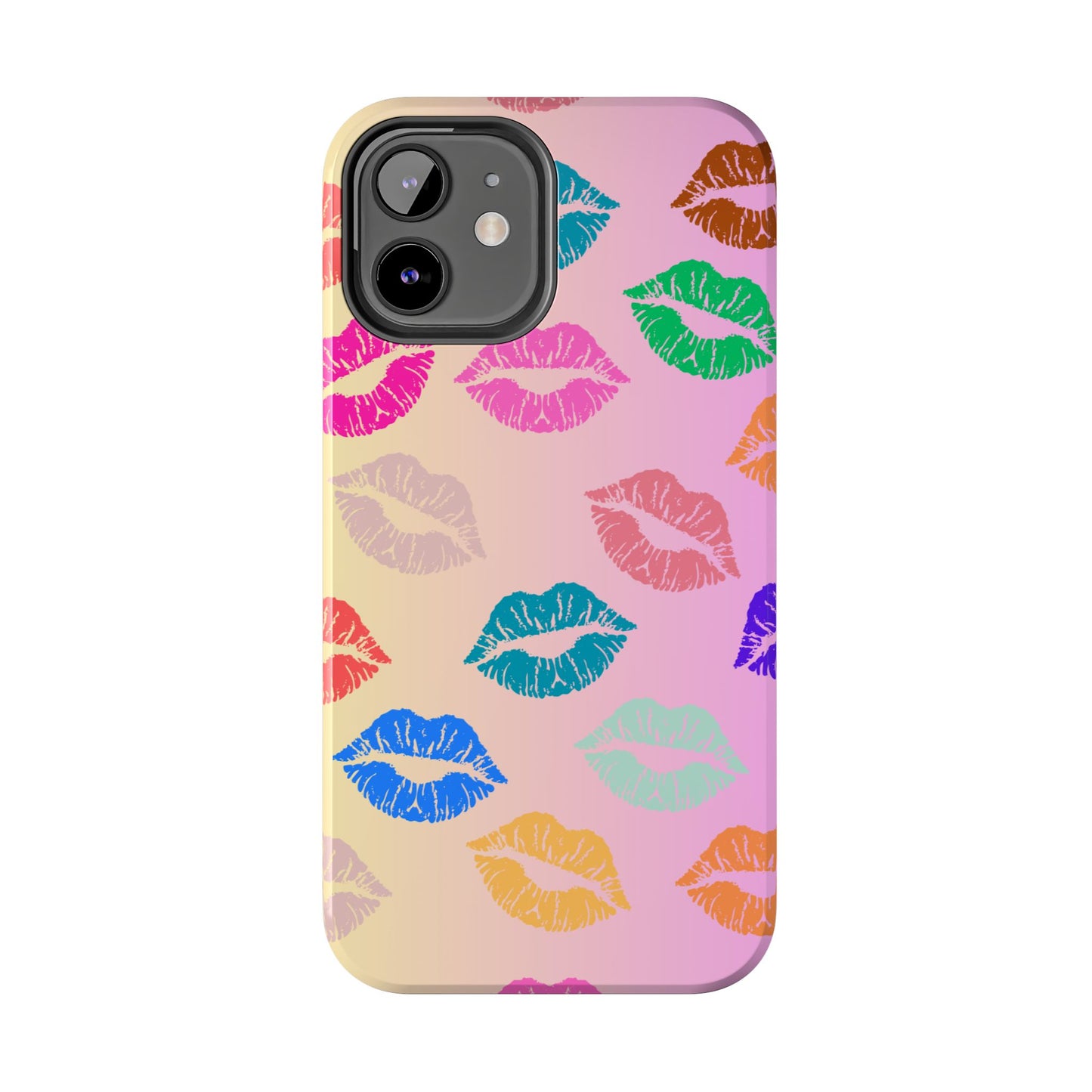 Kiss Print Tough Phone Cases Cute, Durable for Iphone
