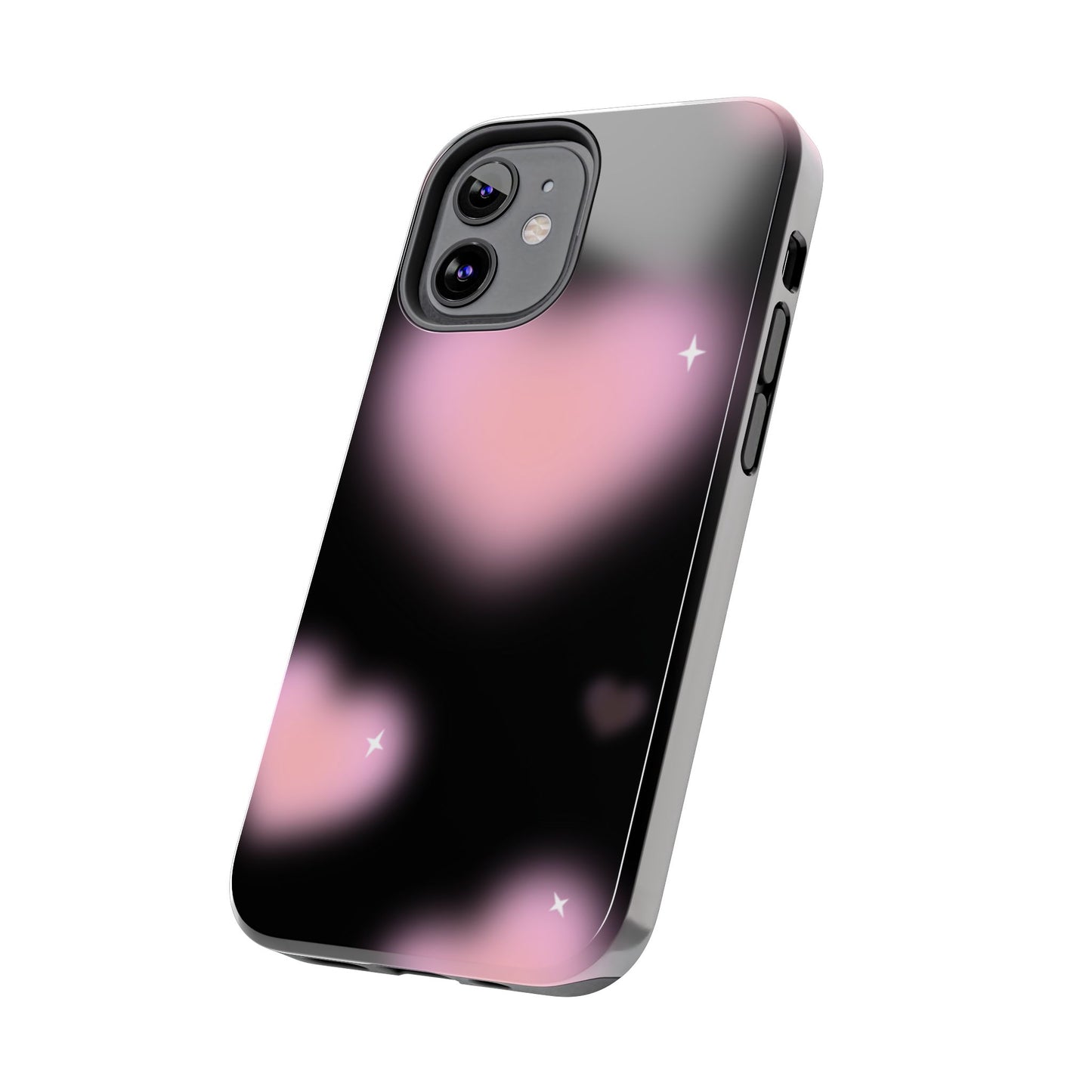 Romantic Pink Heart Pattern Phone Case