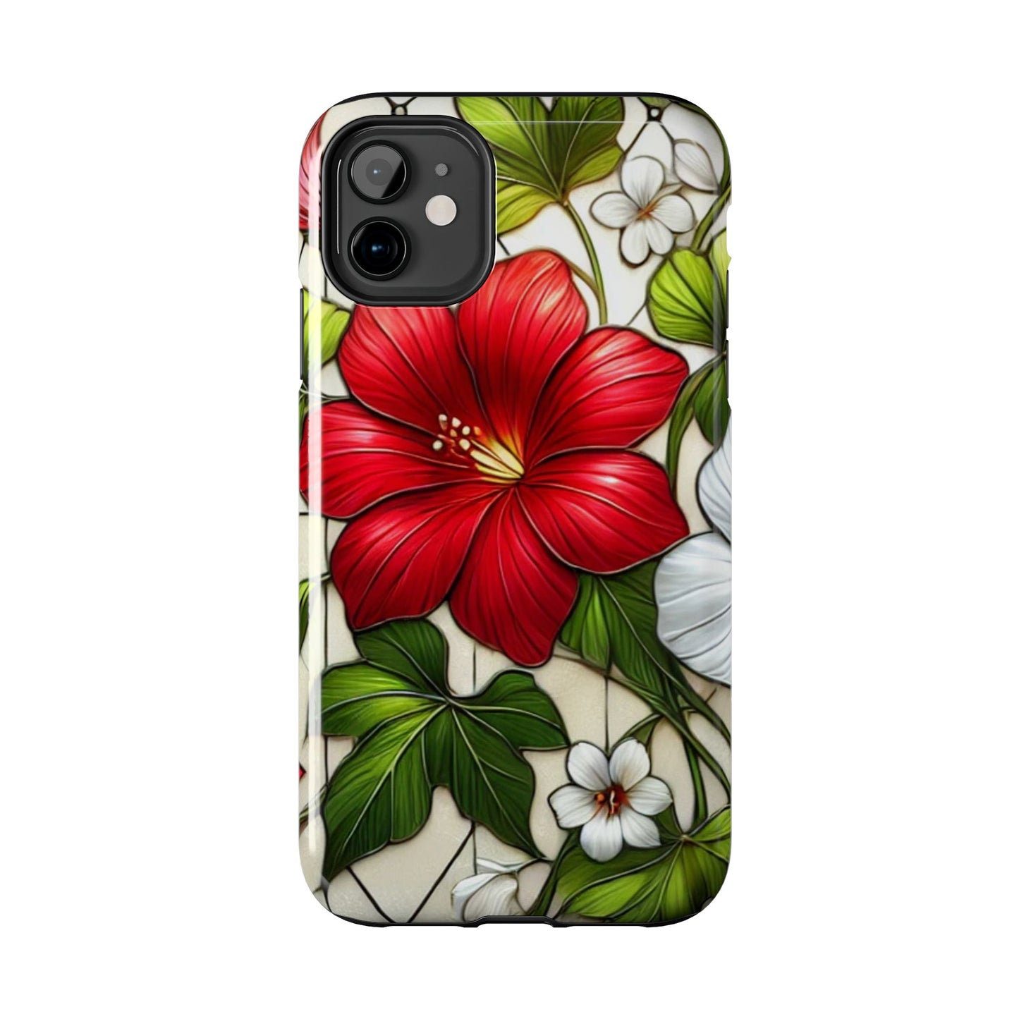 Tough Phone Case with Vibrant Floral Design - Perfect Gift for Nature Lovers