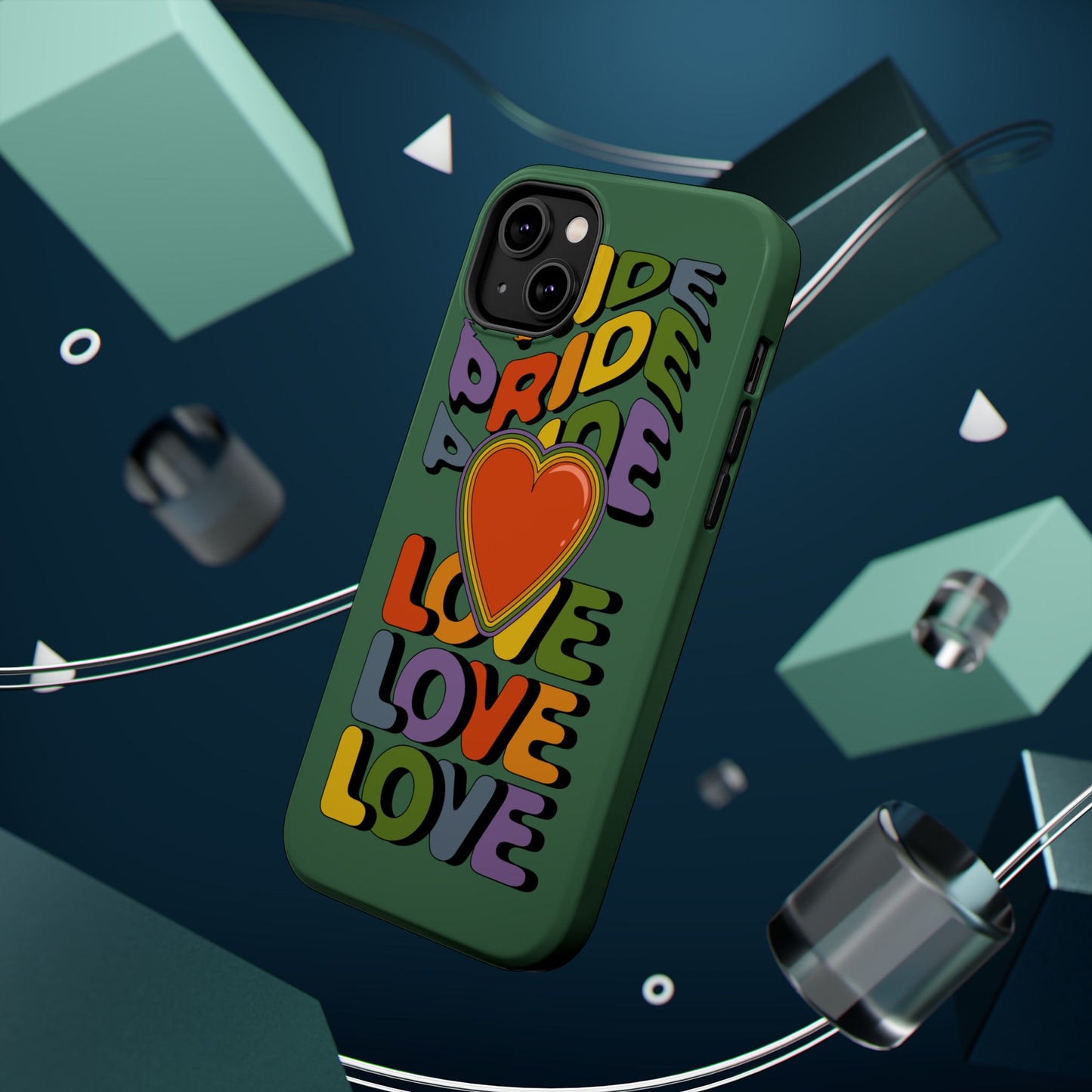 Pride Love - LGBTQ+ Support Tough Phone Case