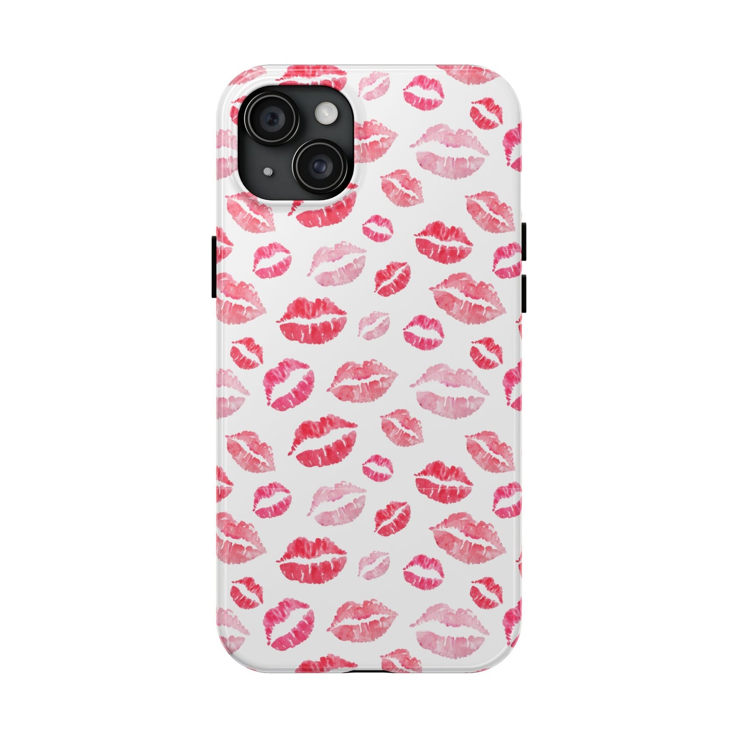Kiss Pattern Tough Phone Cases, Cute, Unique for Iphone