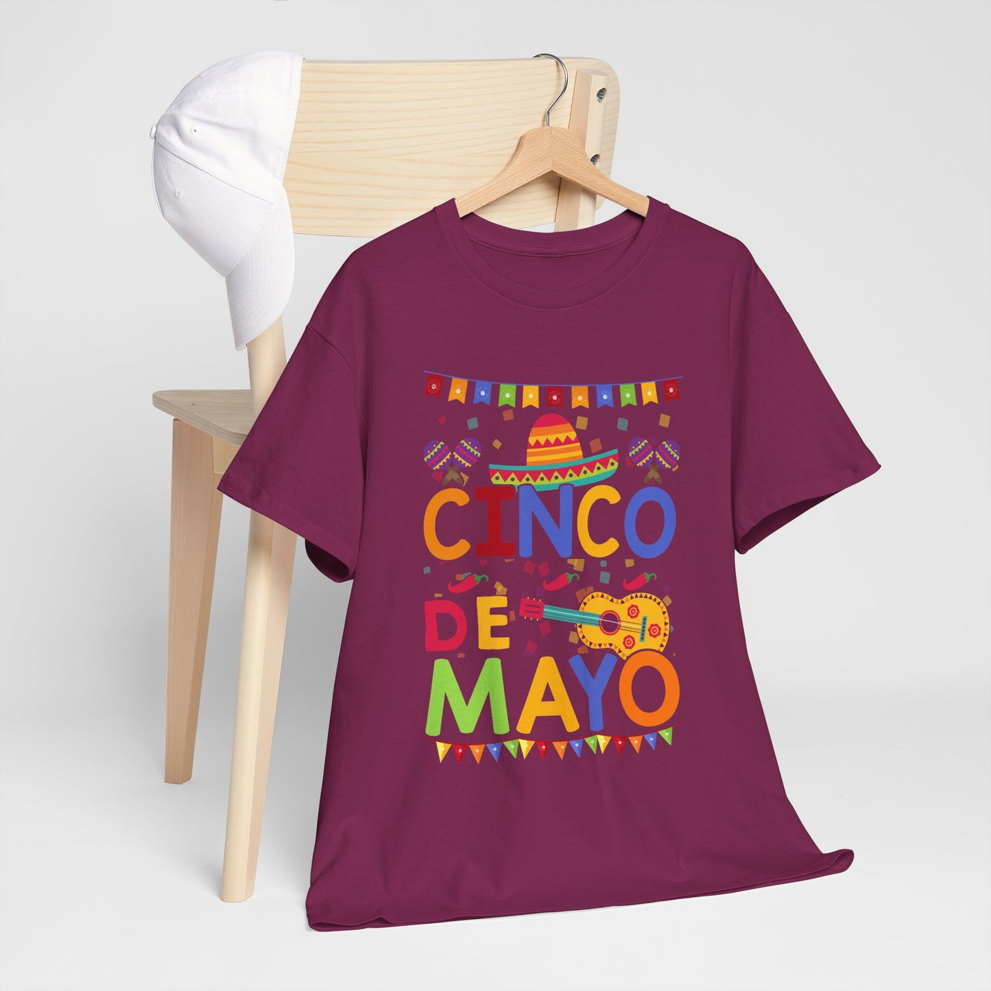 Cinco de Mayo Unisex Cotton Tee - Festive Celebration Shirt