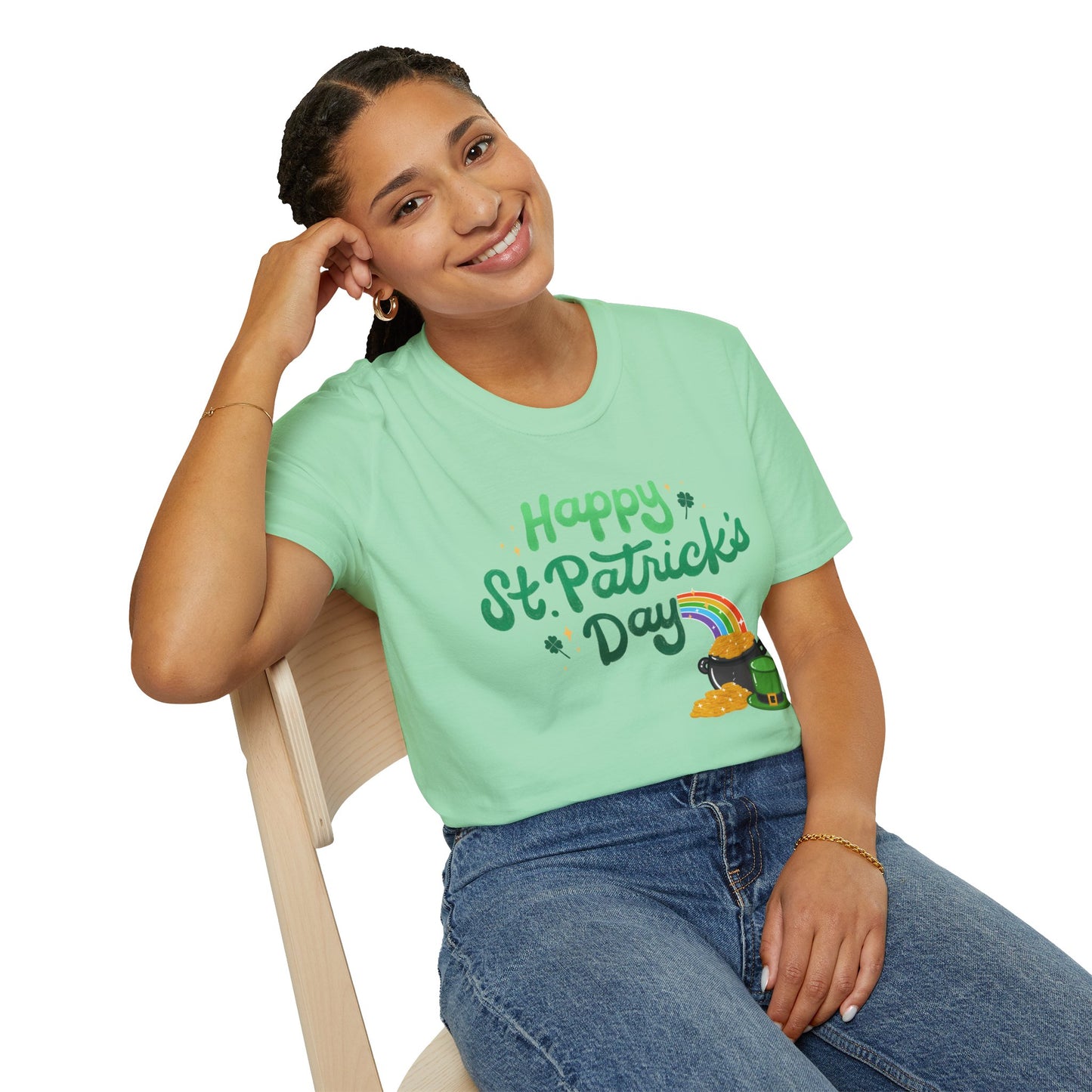 Happy St. Patrick's Day Unisex Softstyle T-Shirt