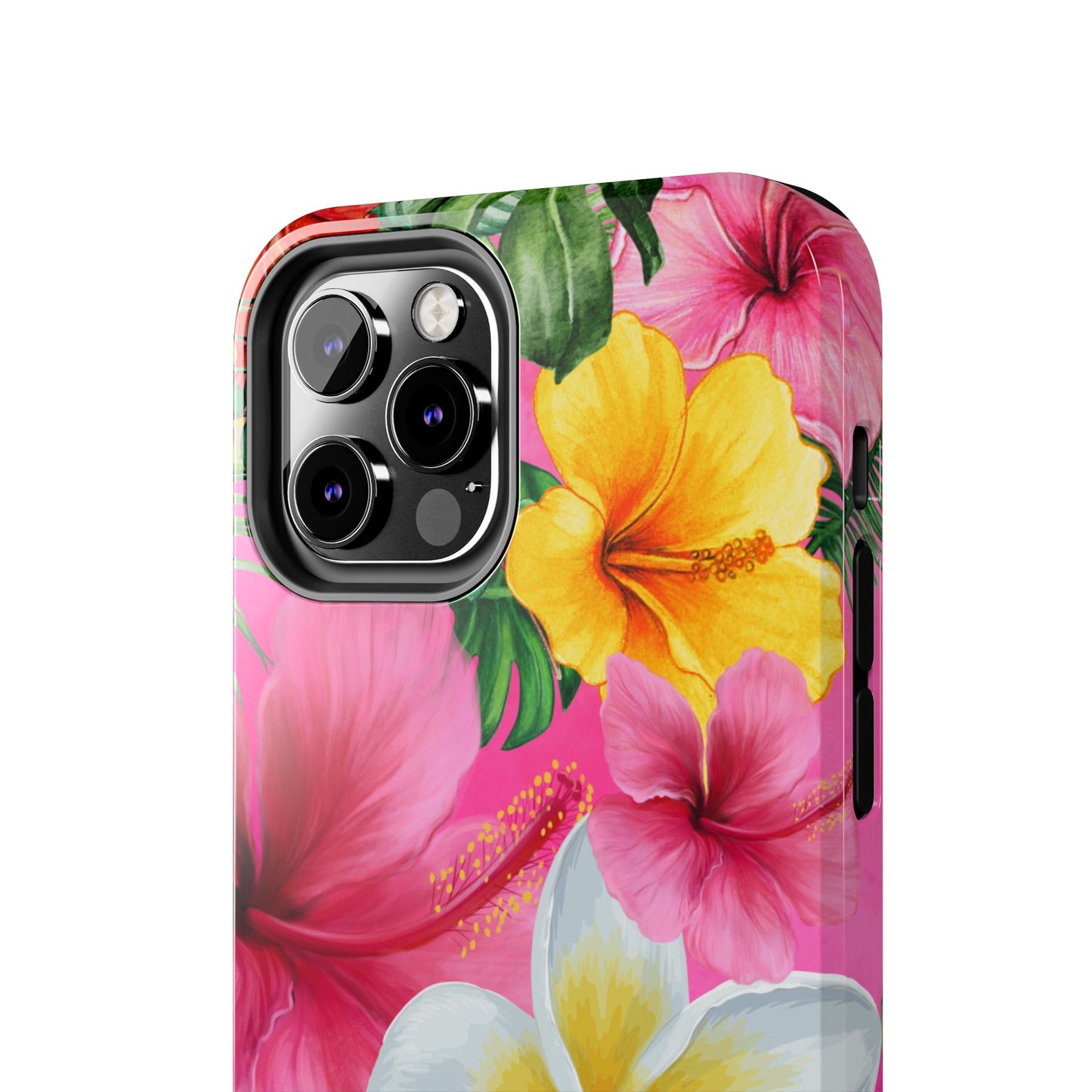 Tropical Floral Phone Case - Tough, Durable, Chic Protection, Summer Vibes, Gift for Her