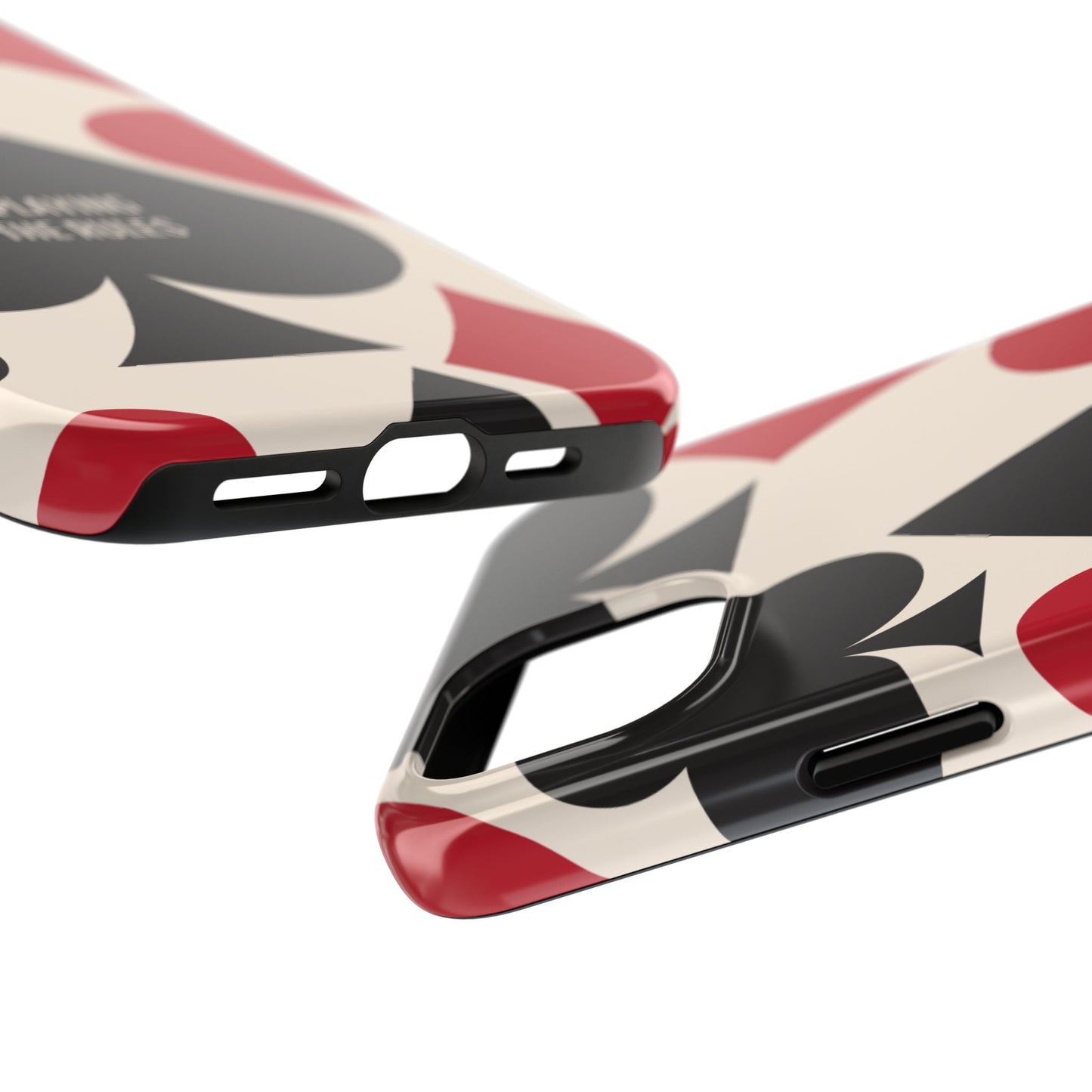Bold Playing Card Tough Phone Case - Not Playing by the Rules