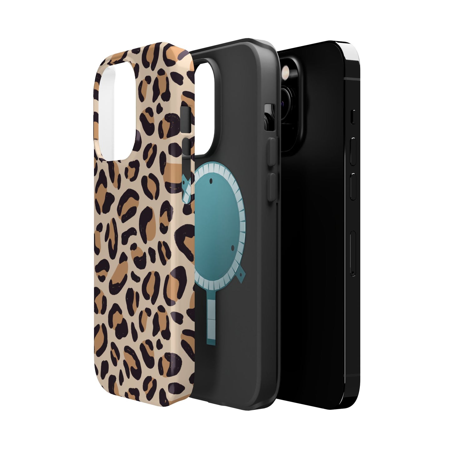 Stylish Leopard Trendy MAGNETIC Phone Case for Iphone