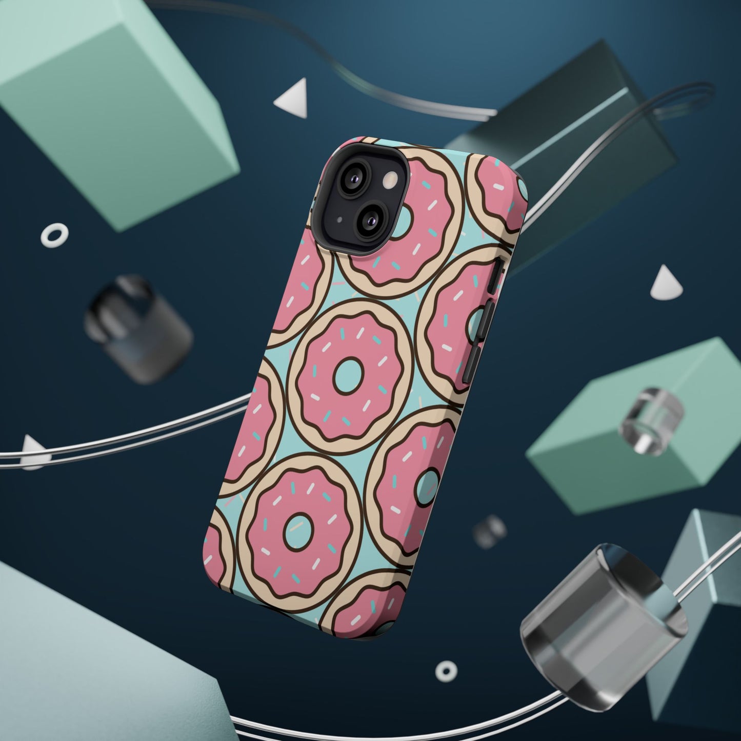 Colorful, Cute Donut MAGNETIC Phone Case for Iphone