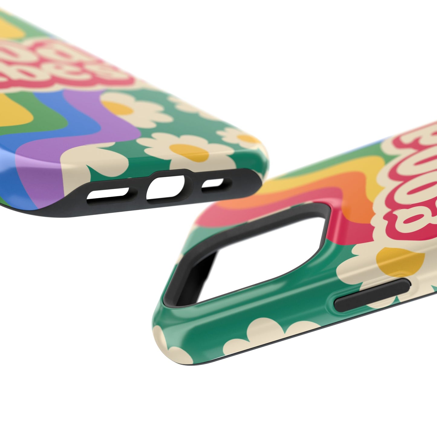 Good Vibes MAGNETIC Tough Phone Cases, Colorful, Cheerful Phone Protection, Gifts for Friends