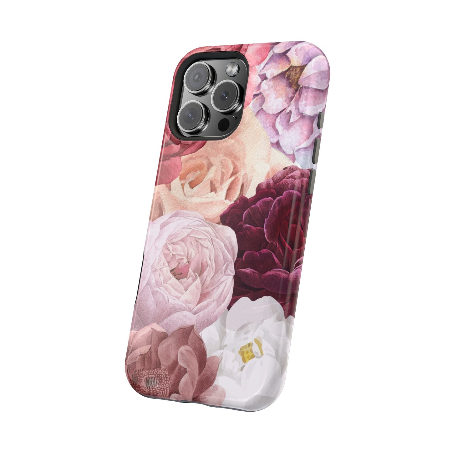 Elegant Protection for Every Occasion Floral Tough Phone Case