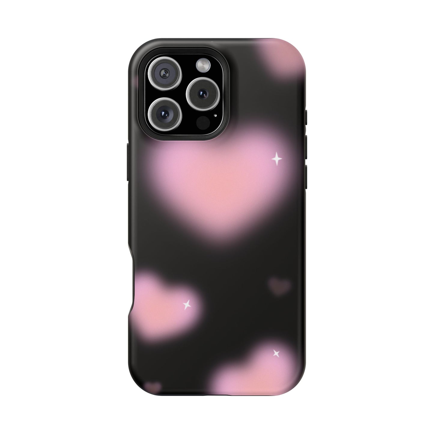 Romantic Pink Heart Pattern MAGNETIC Phone Case