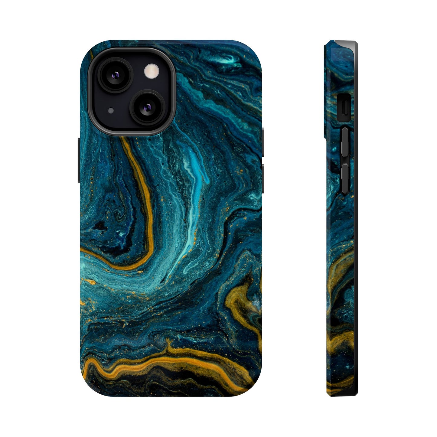 Marble Print MAGNETIC, Unique Tough Phone Case