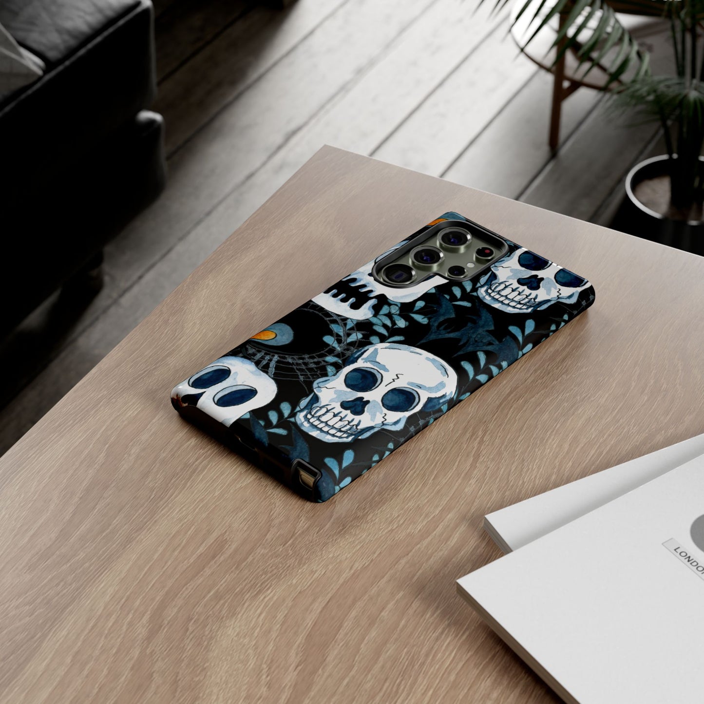 Skull Tough Cases - Halloween Samsung Phone Case - FREE Shipping