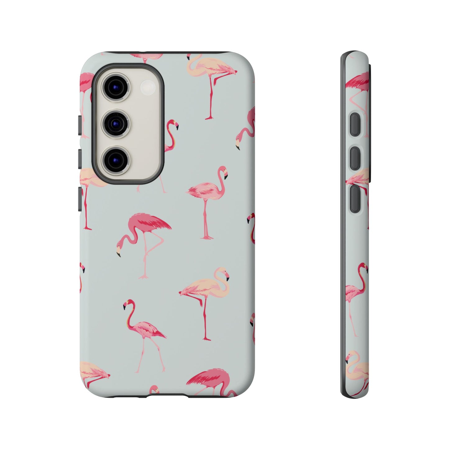 Stylish Flamingo, Summer Vibes Tough Phone Case for Samsung