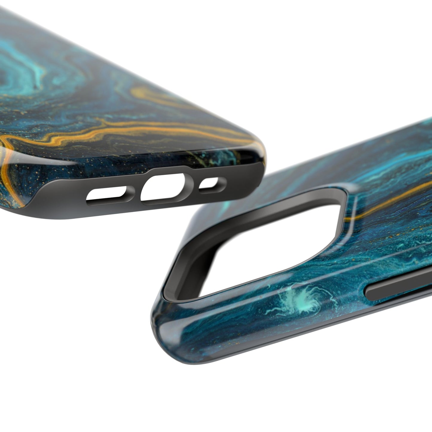 Marble Print MAGNETIC, Unique Tough Phone Case