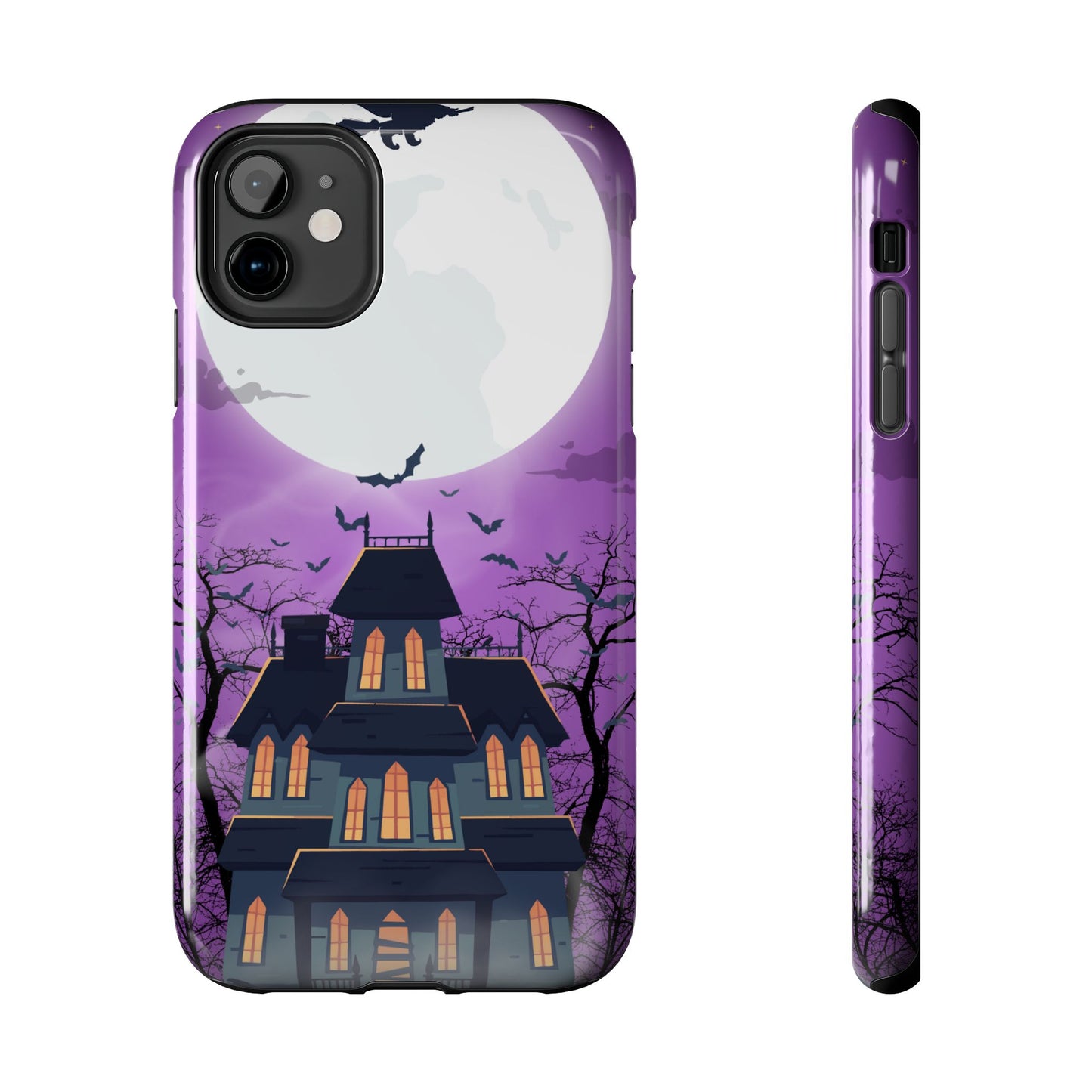 Halloween Haunted, Spooky House, Witchy Vibe Phone Case for Iphone