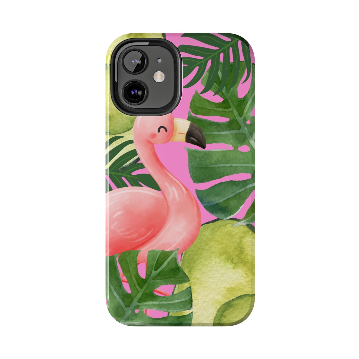 Tropical Flamingo, Cute, Summer Vibes Tough Phone Case