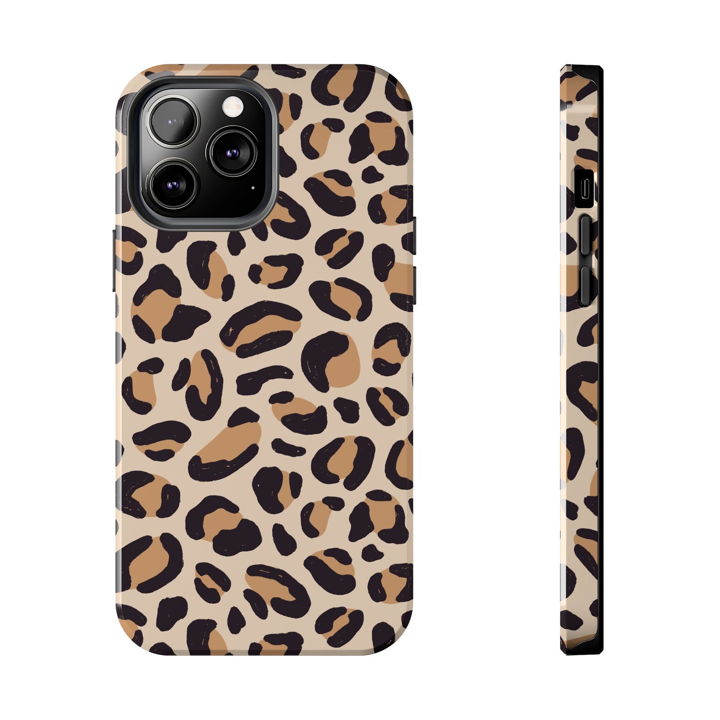 Stylish Leopard Print Tough Phone Cases