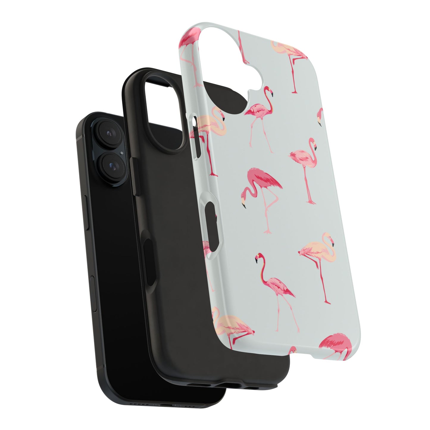 Stylish Tropical, Summer Vibes Flamingo Phone Case for Iphone
