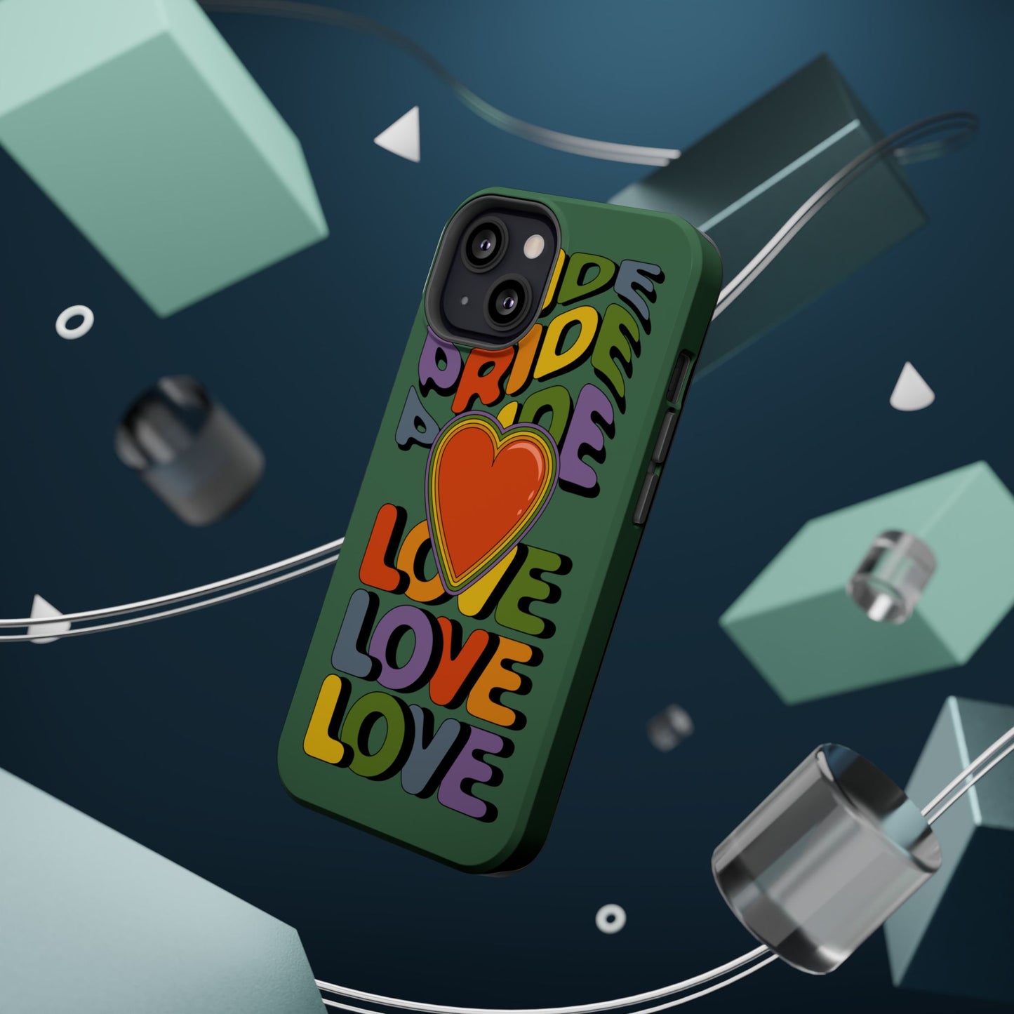 Pride Love - LGBTQ+ Support Tough Phone Case