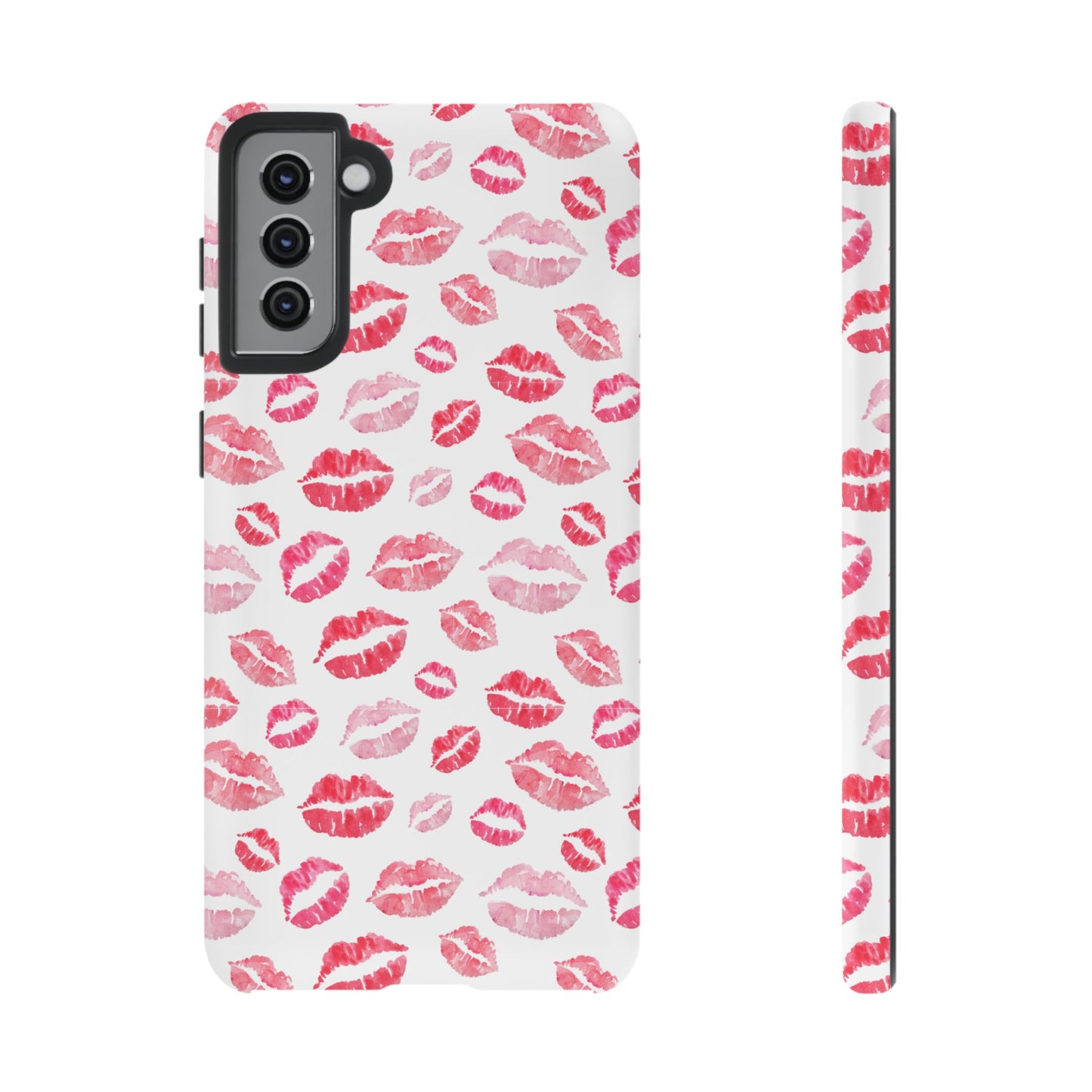 Kiss Pattern Tough Phone Cases, Cute, Unique for Samsung