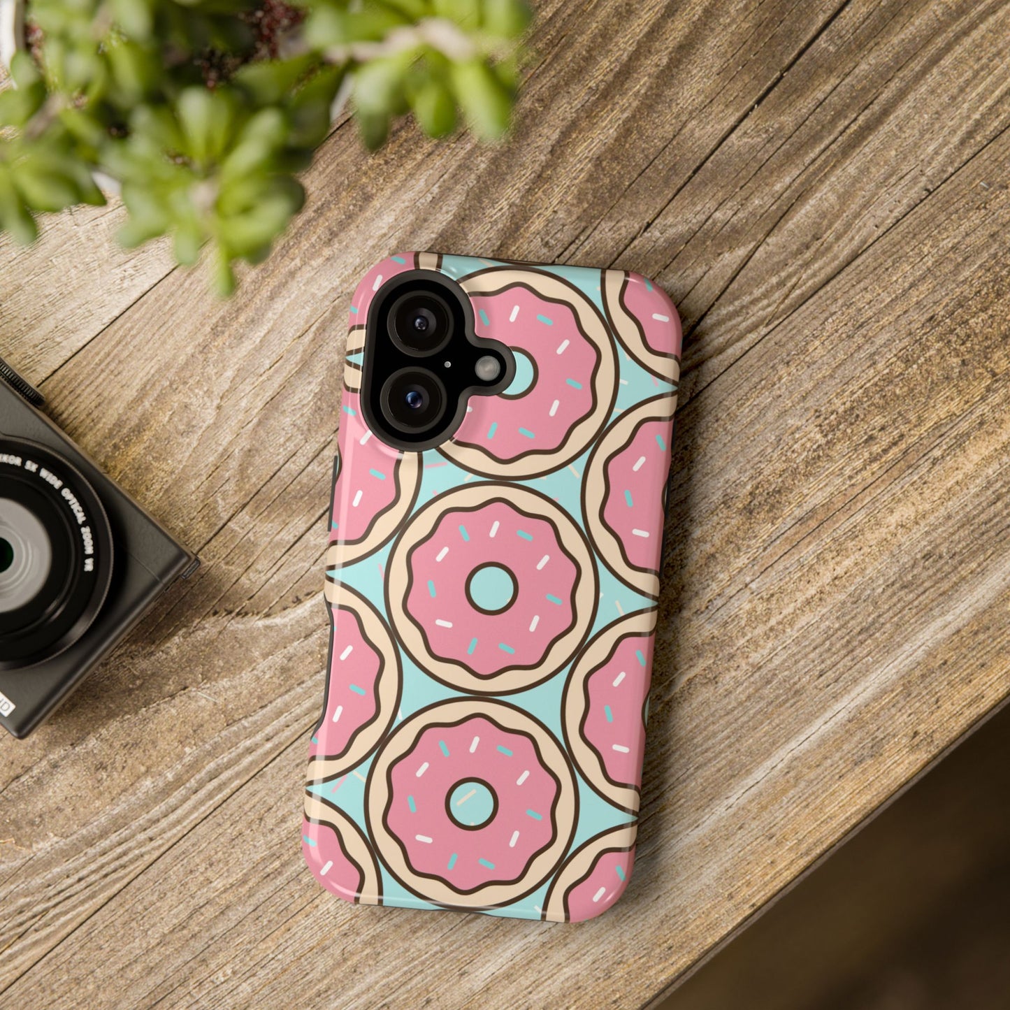 Colorful, Cute Donut MAGNETIC Phone Case for Iphone
