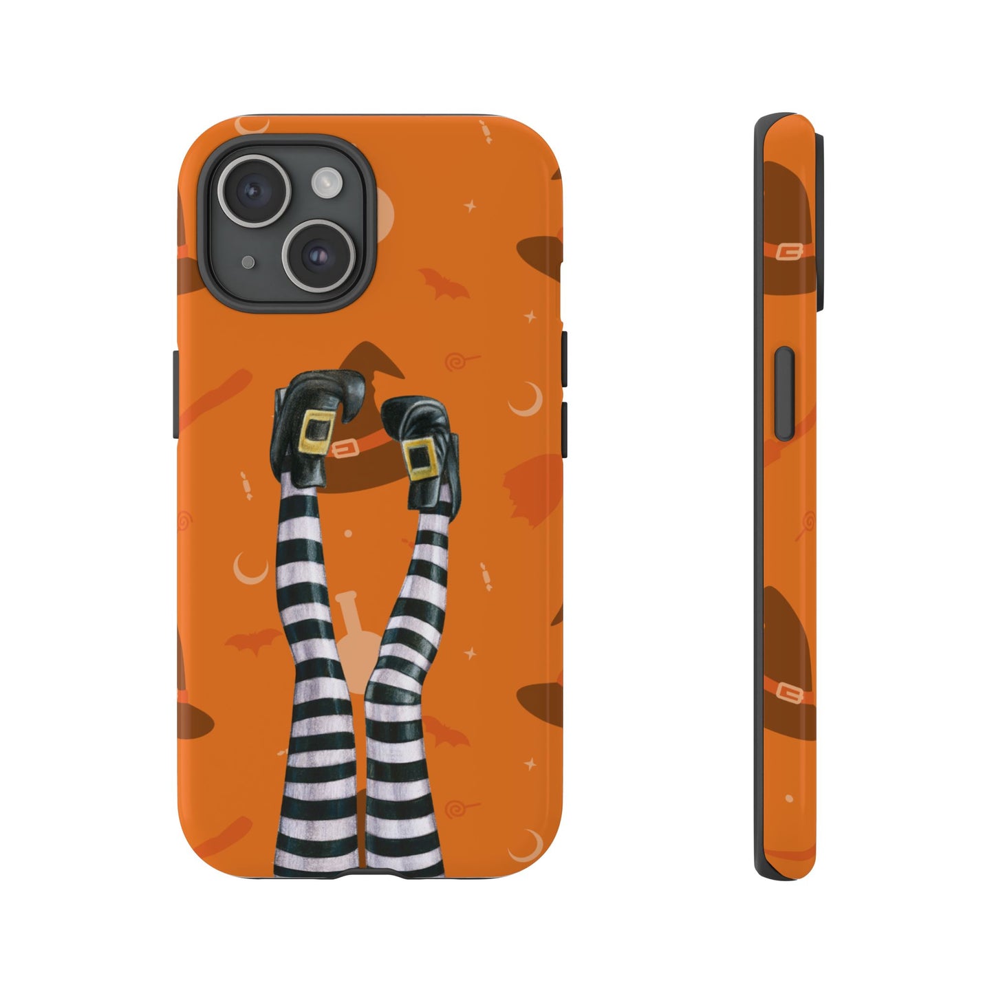 Halloween Phone Case, Spooky Design, Witch Legs for Iphone