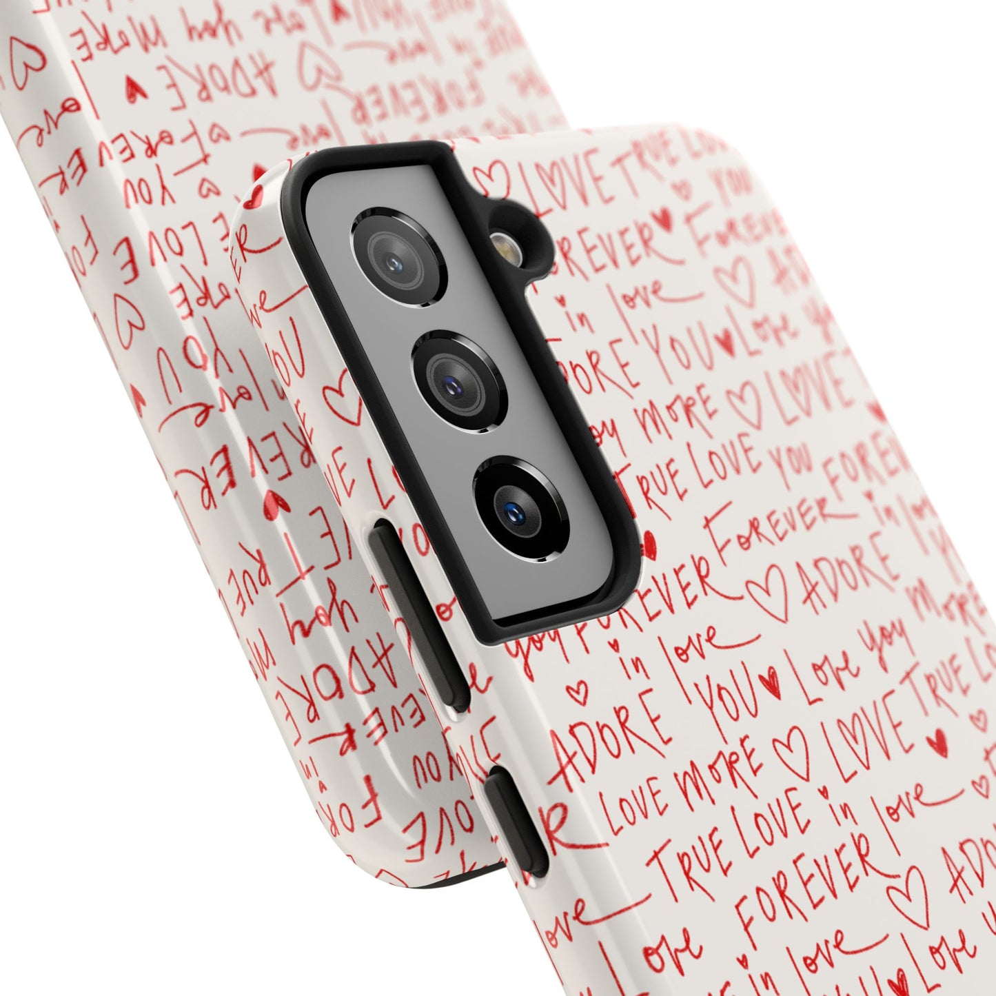 Love Hearts Tough Case for iPhone, Cute Heart Design, Adore You Case, True Love Protection