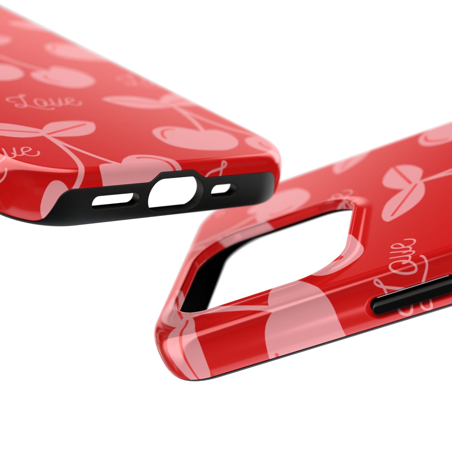 Cute Cherry Love Tough Phone Cases