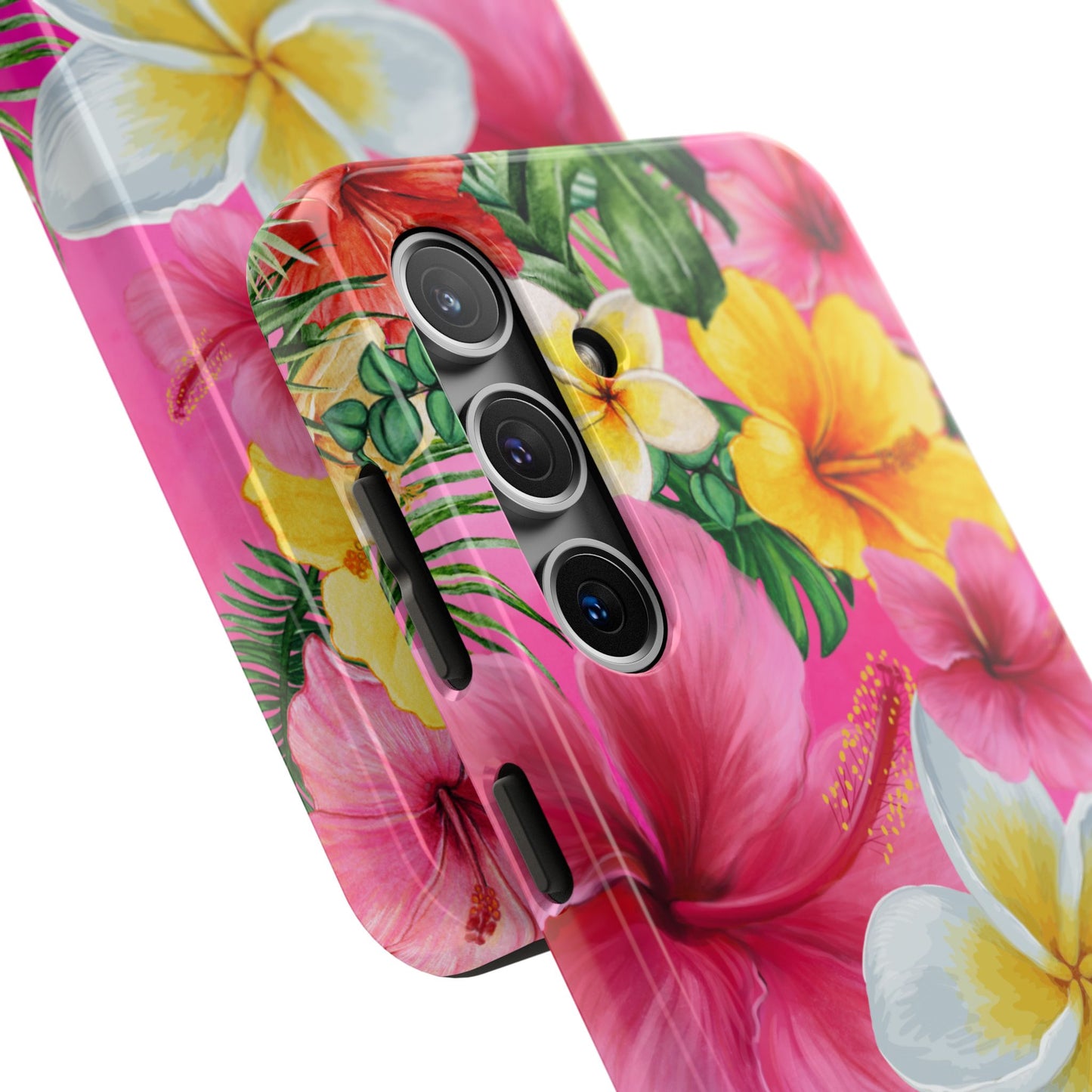 Tropical Floral Phone Case - Tough, Durable, Chic Protection, Summer Vibes, Gift for Her