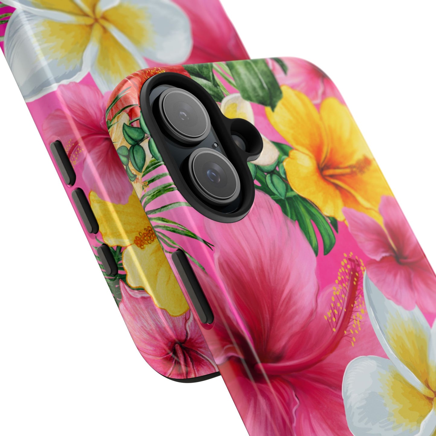 Tropical Floral Phone Case - Tough, Durable, Chic Protection, Summer Vibes, Gift for Her