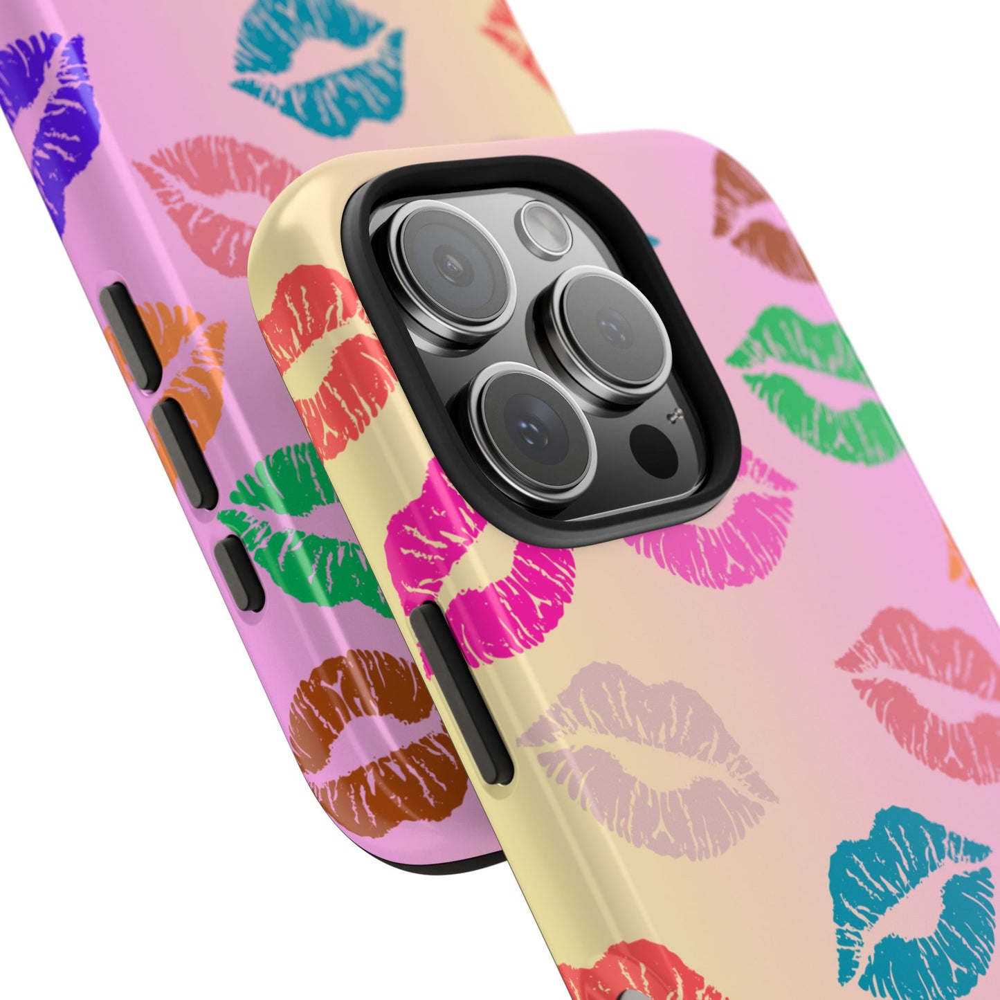 Kiss Print Tough Phone Cases Cute, Durable for Iphone