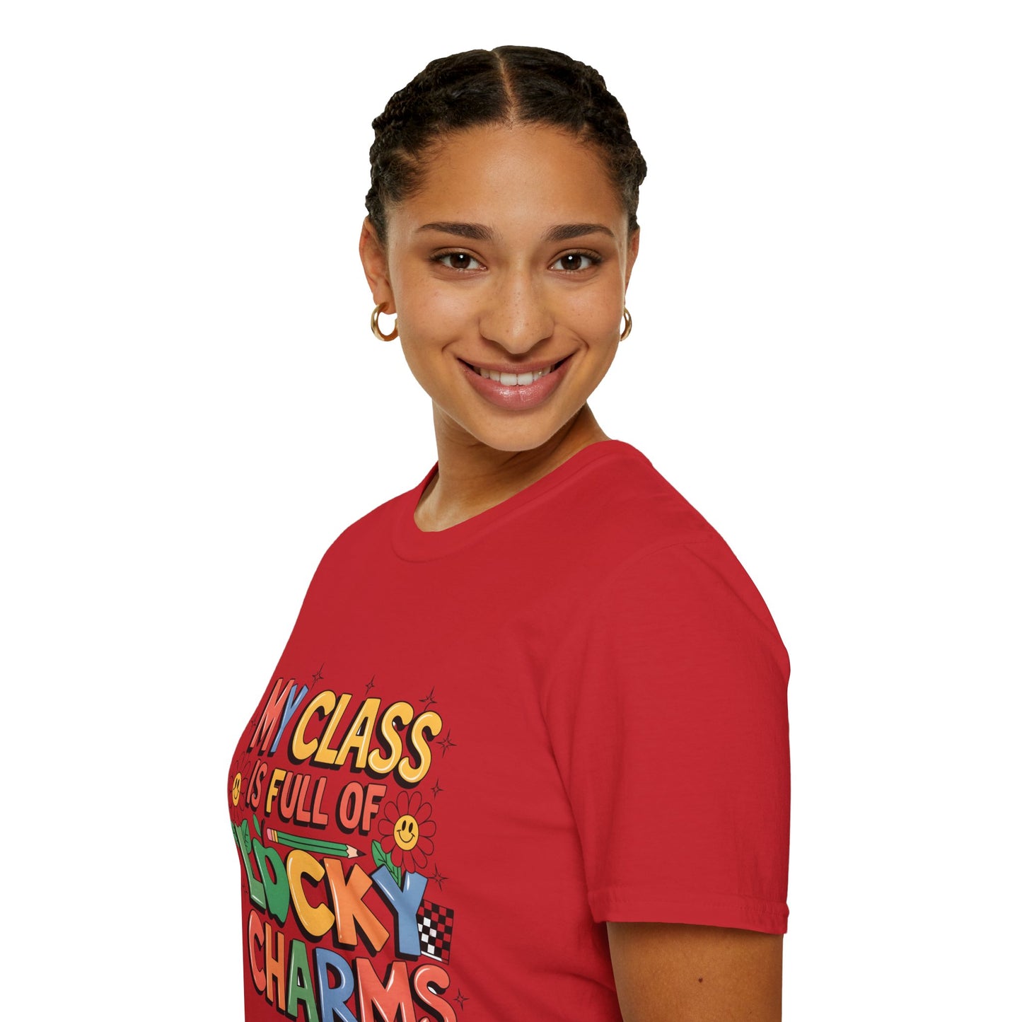 My Class is Full of Lucky Charms -St. Patrick's Day Teacher Unisex Tshirt