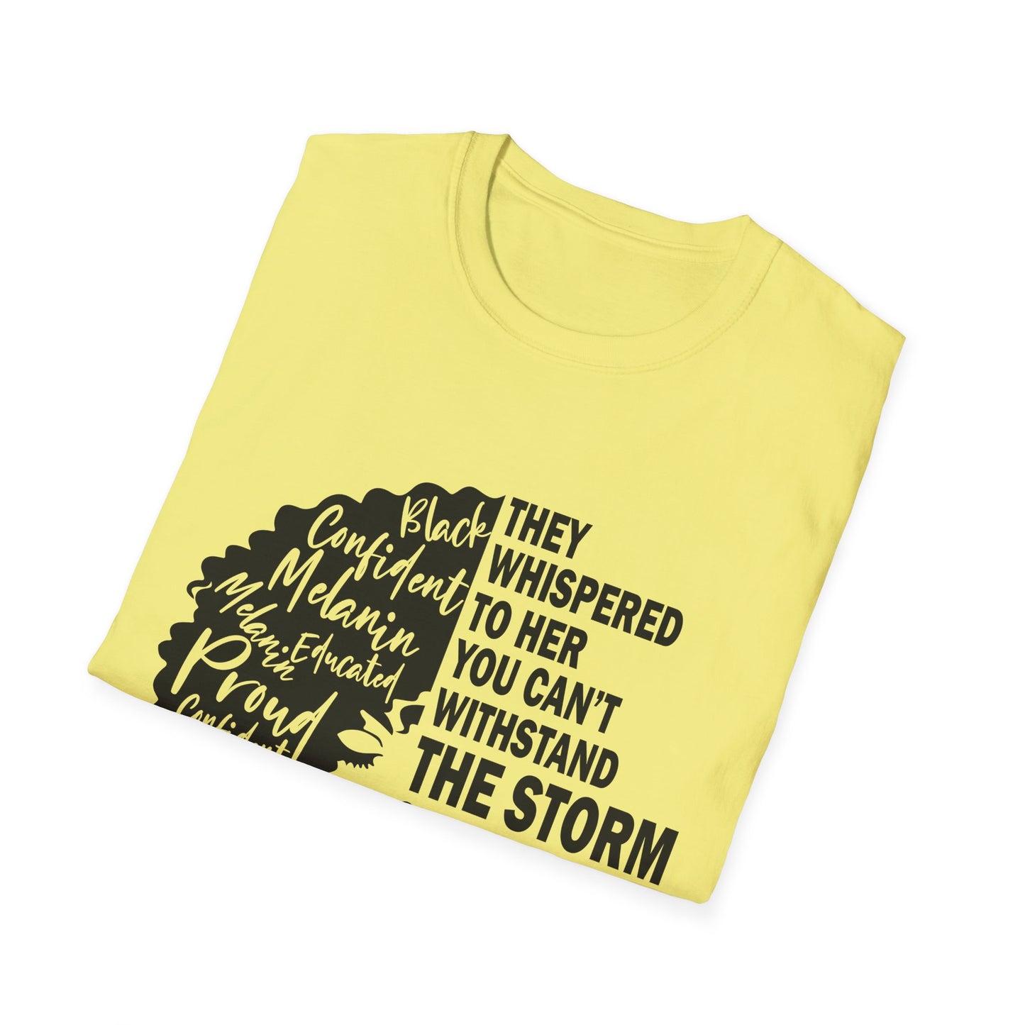 Empowered Black Woman T-Shirt - Inspirational Graphic Tee