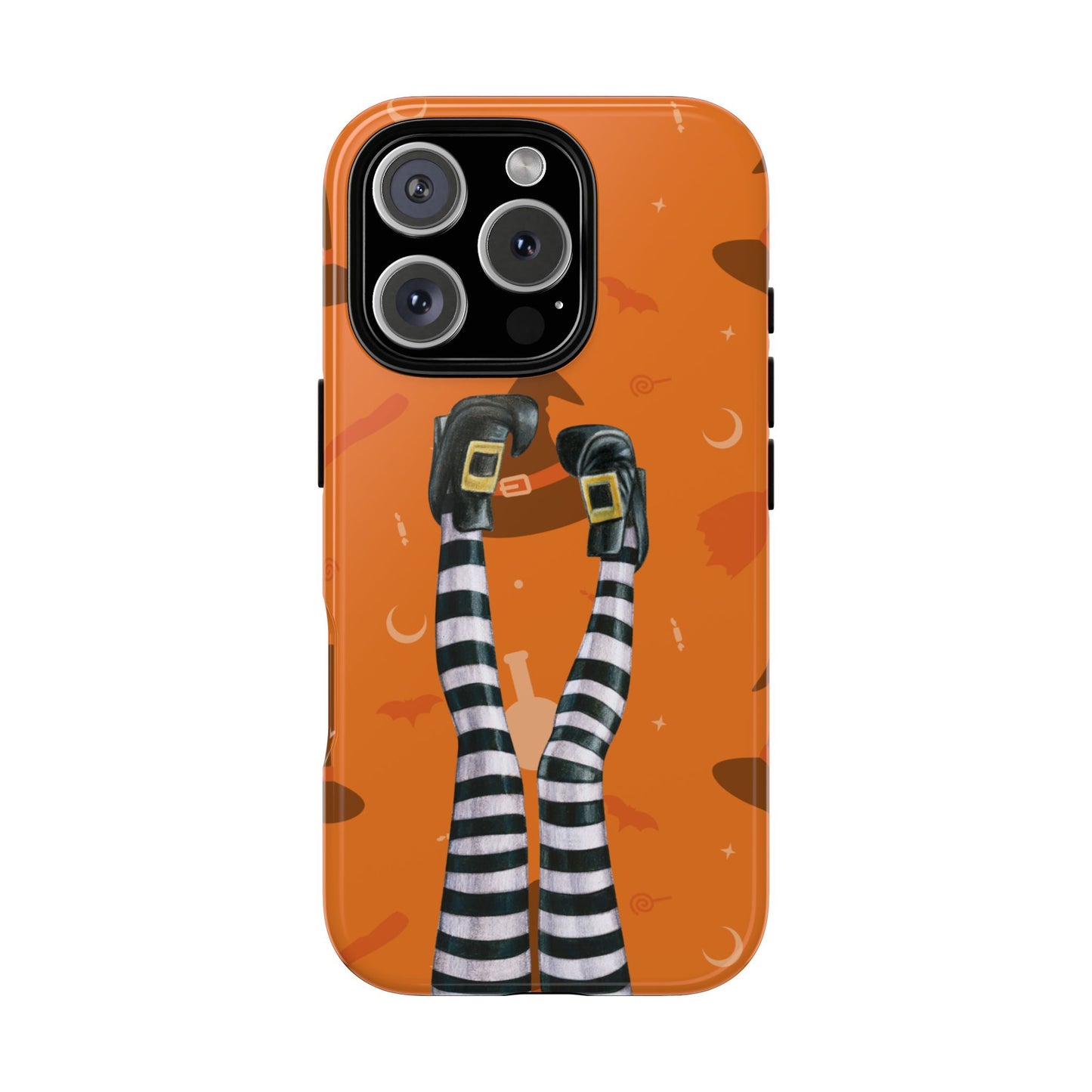 Halloween Phone Case, Spooky Design, Witch Legs for Iphone
