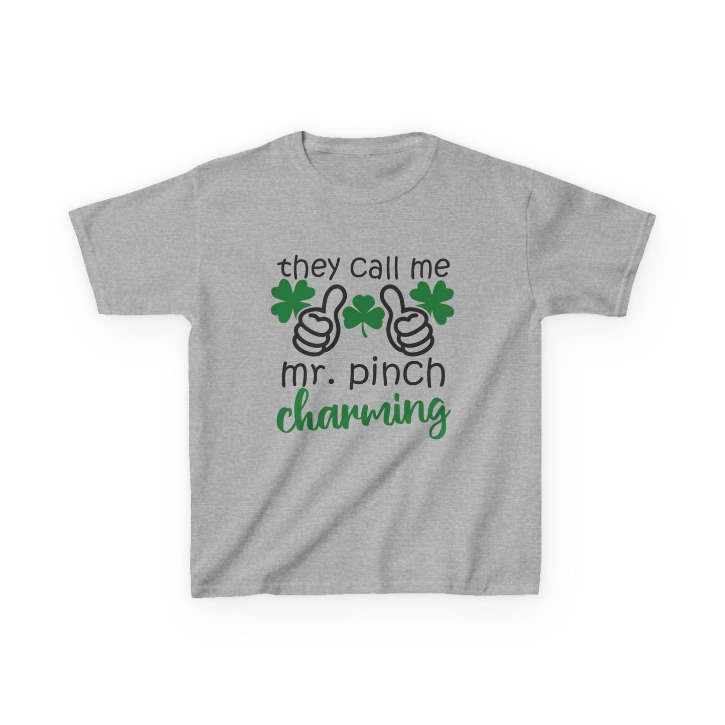 St. Patrick's Day Kids Tee - 'They Call Me Mr. Pinch Charming'