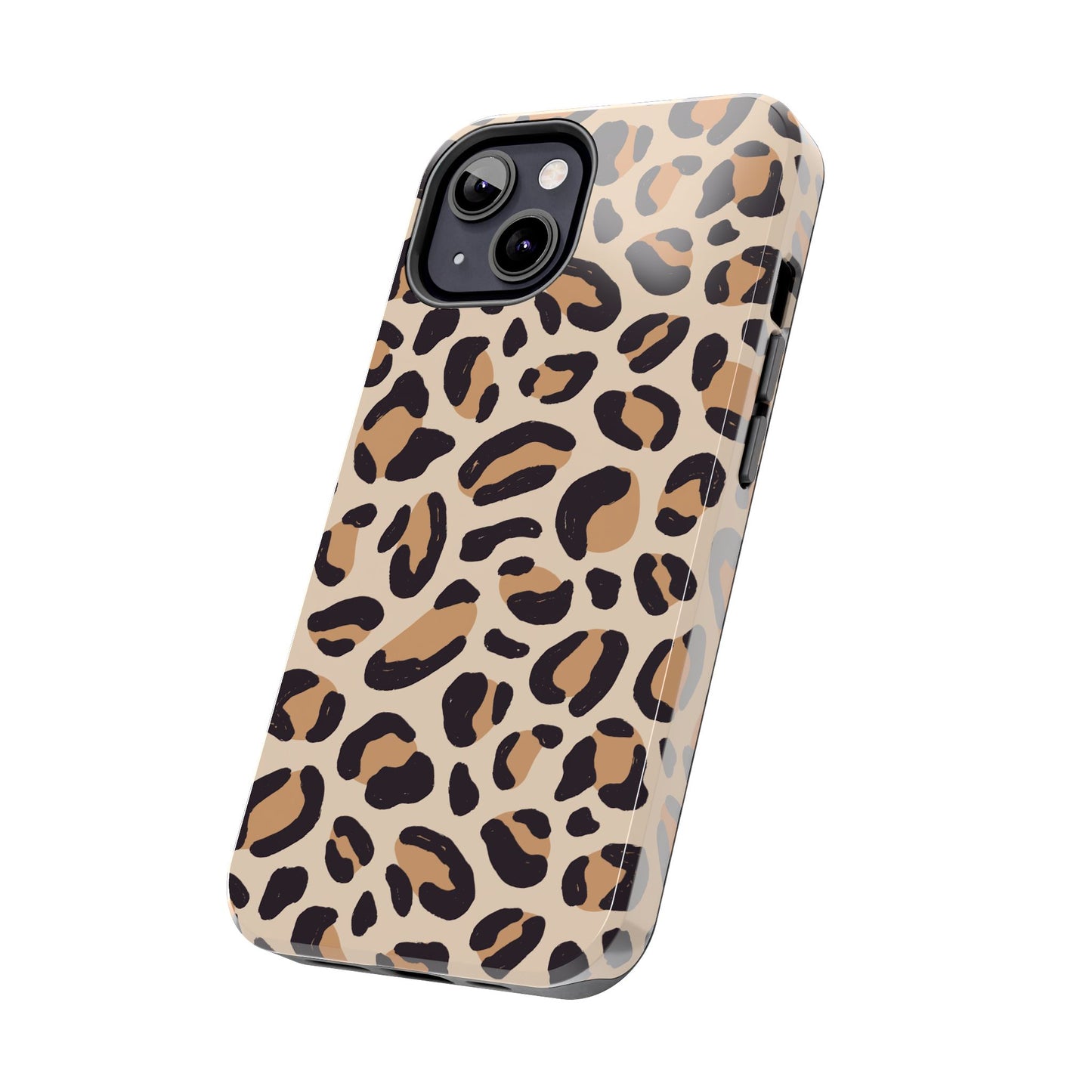 Stylish Leopard Print Tough Phone Cases