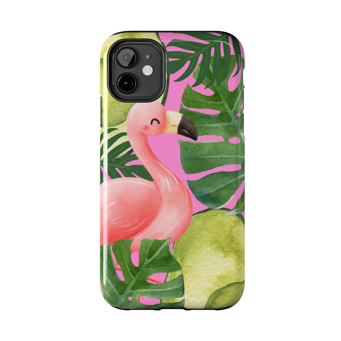 Tropical Flamingo, Cute, Summer Vibes Tough Phone Case