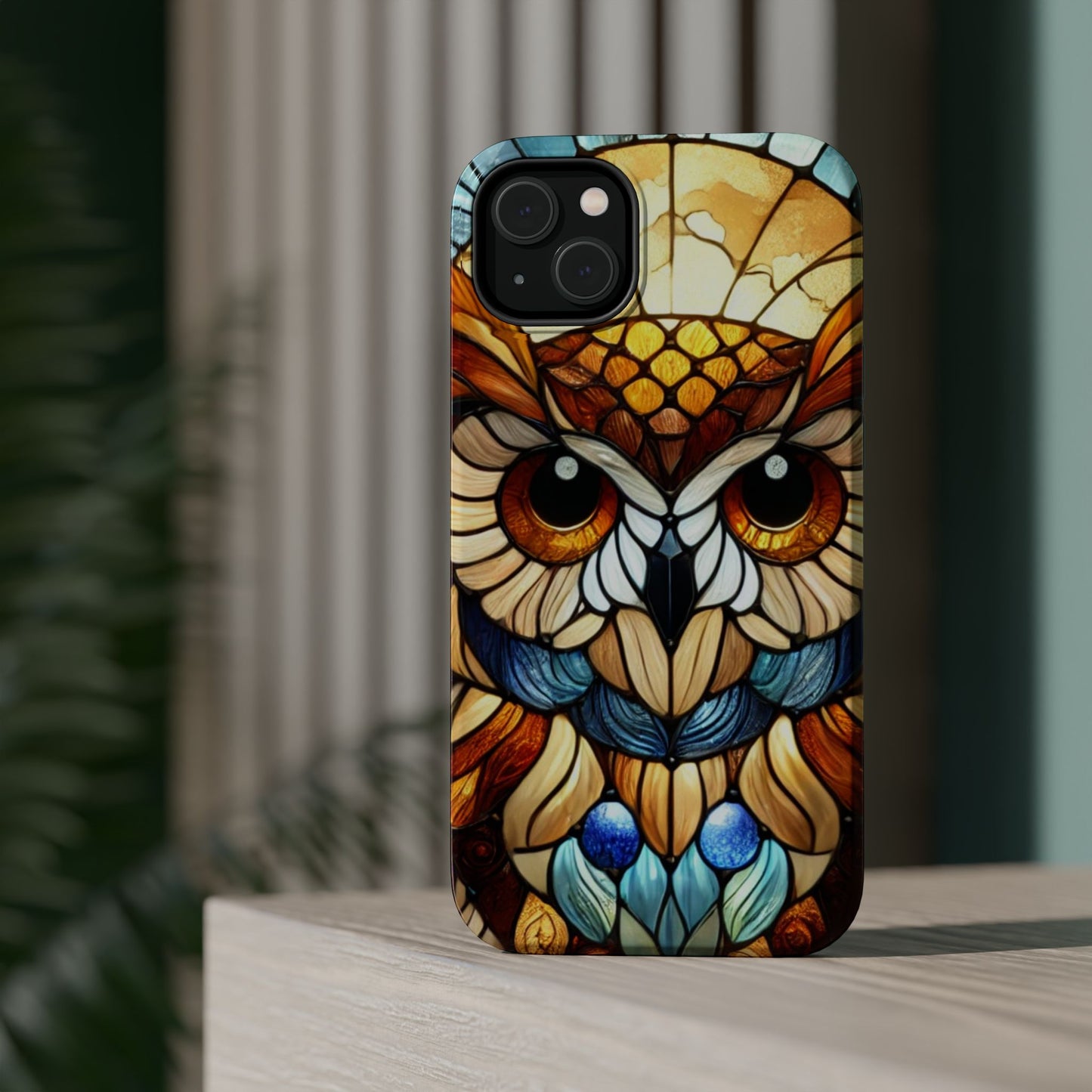 Bohemian Owl MAGNETIC Phone Case for Owl Lovers- Perfect Gift for Iphone