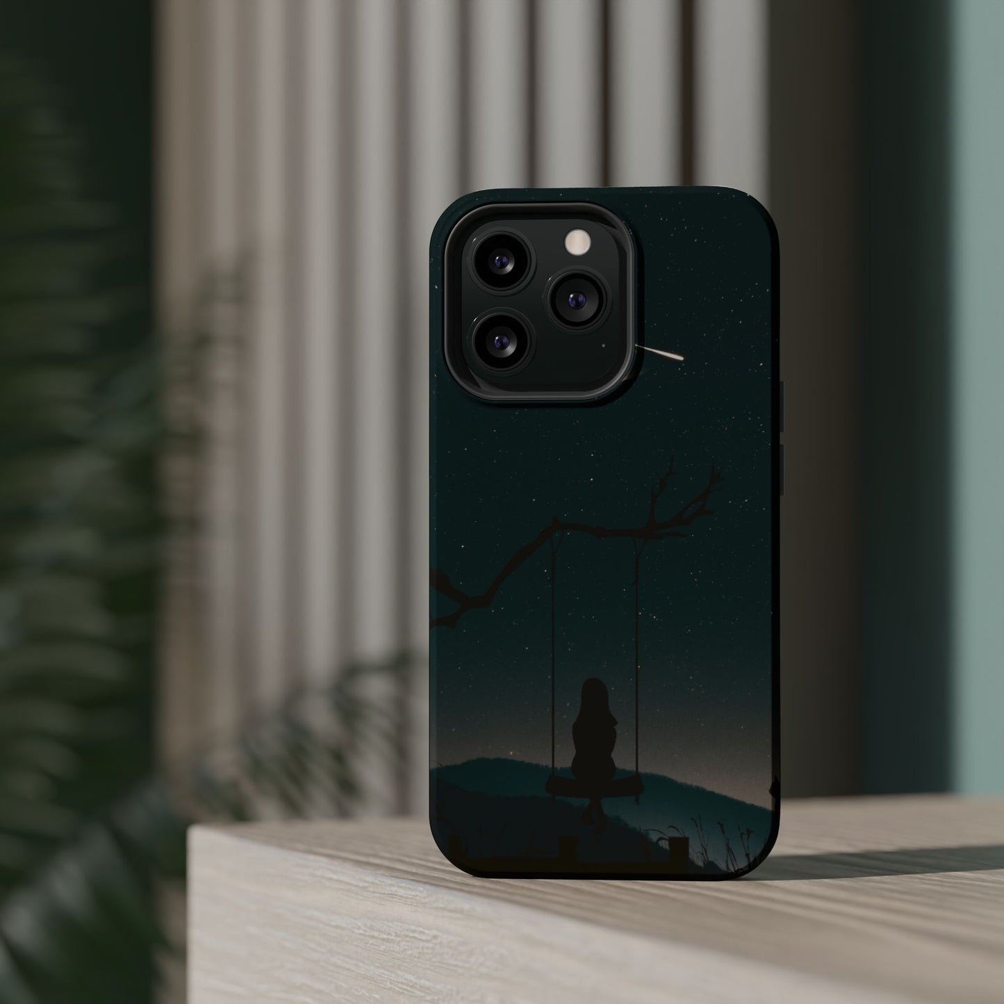 Dreamy Night Sky Tough Magnetic Phone Cases Unique Celestial Design for Iphone