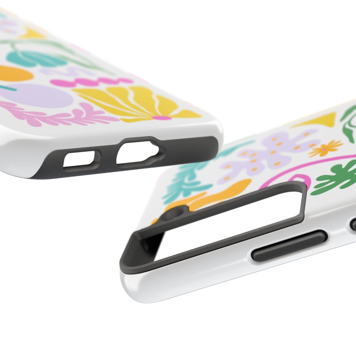 Vibrant Floral Phone Cases, Tough Smartphone Cover, Artistic Cell Phone Protector, Unique Gift for All Occasions, Trendy Tech Accessory