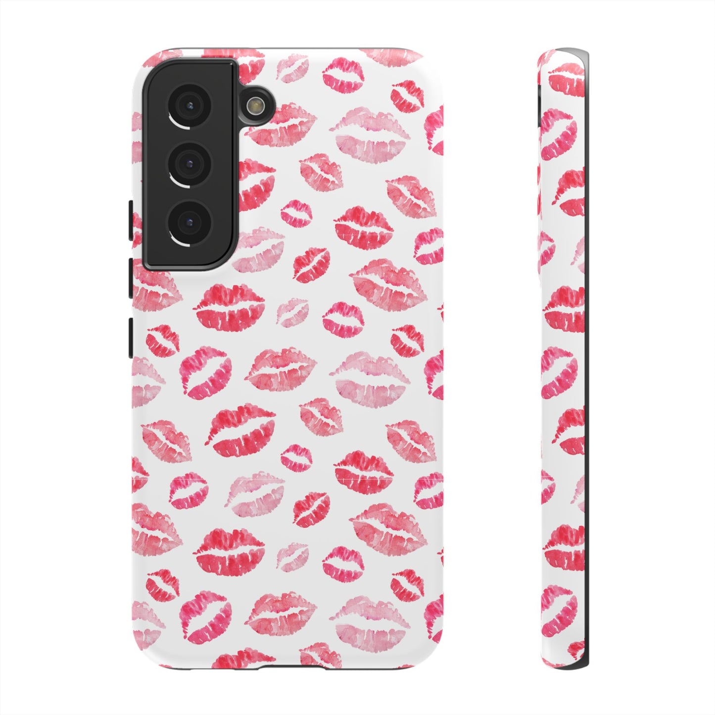Kiss Pattern Tough Phone Cases, Cute, Unique for Samsung