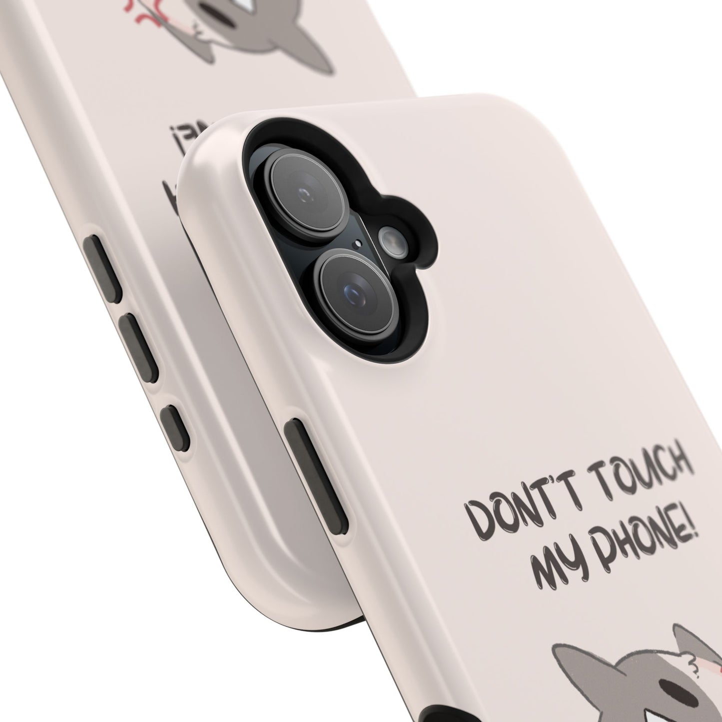 Funny Cat - Don't Touch My Phone! Tough MAGNETIC Phone Case