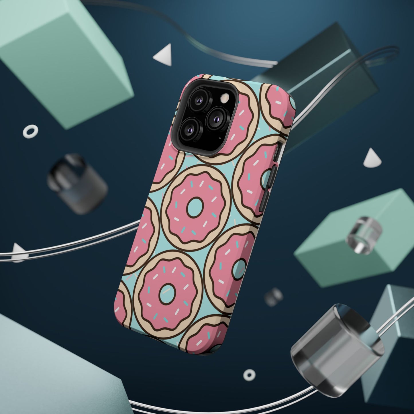 Colorful, Cute Donut MAGNETIC Phone Case for Iphone