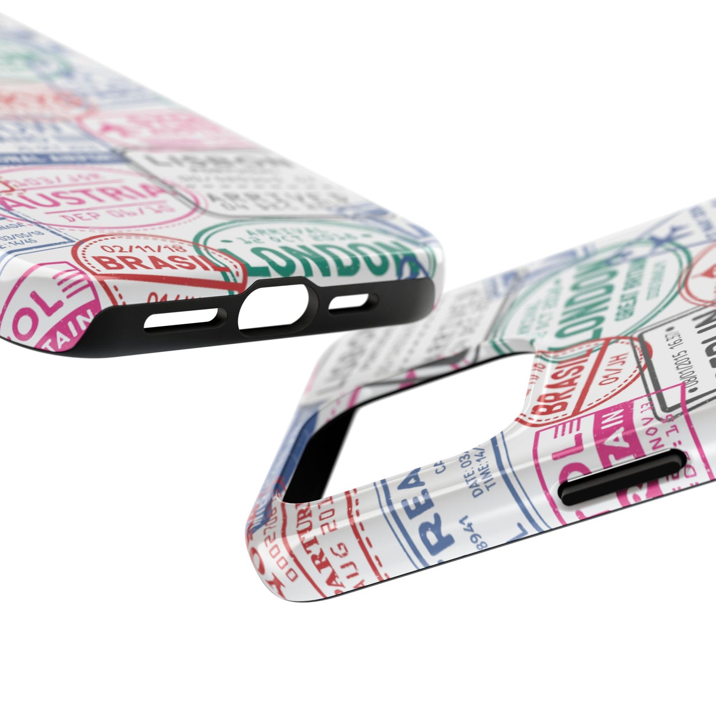 Travel-Inspired, Passport, Travelers, Adventure Stamp, Unique Phone Case