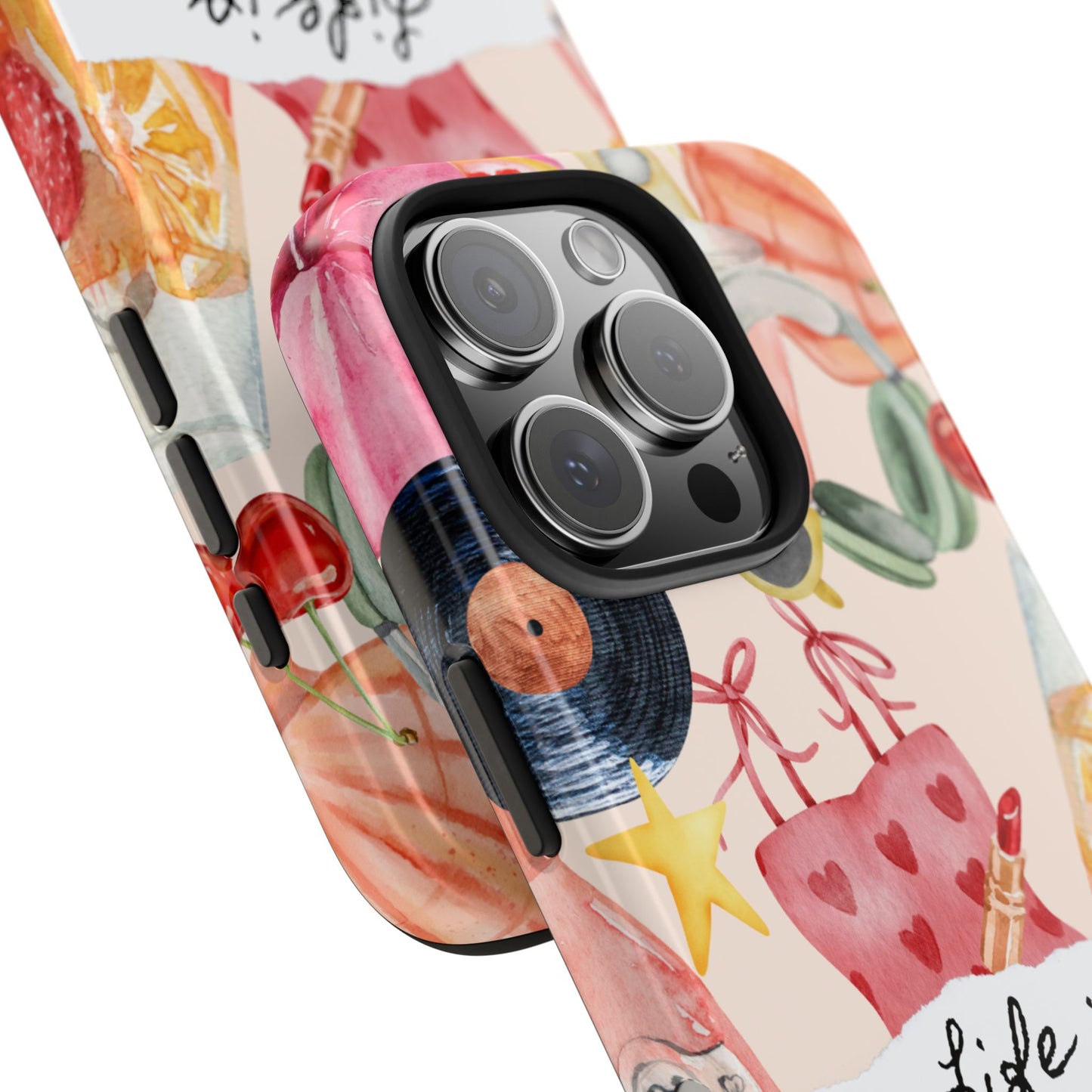 Life is Wonderful, Stylish Phone Cover, Cute Phone Accessory, Gift for Her, Summer Vibe Phone Case