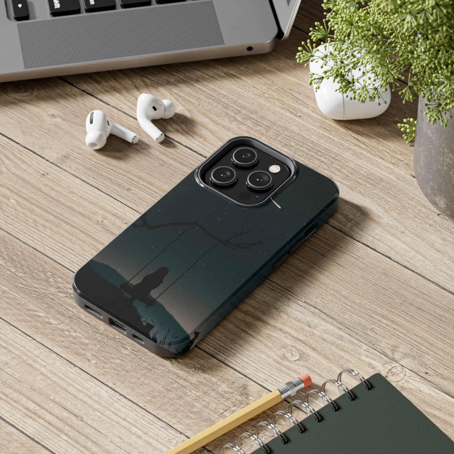 Dreamy Night Sky Tough Phone Cases Unique Celestial Design for Iphone