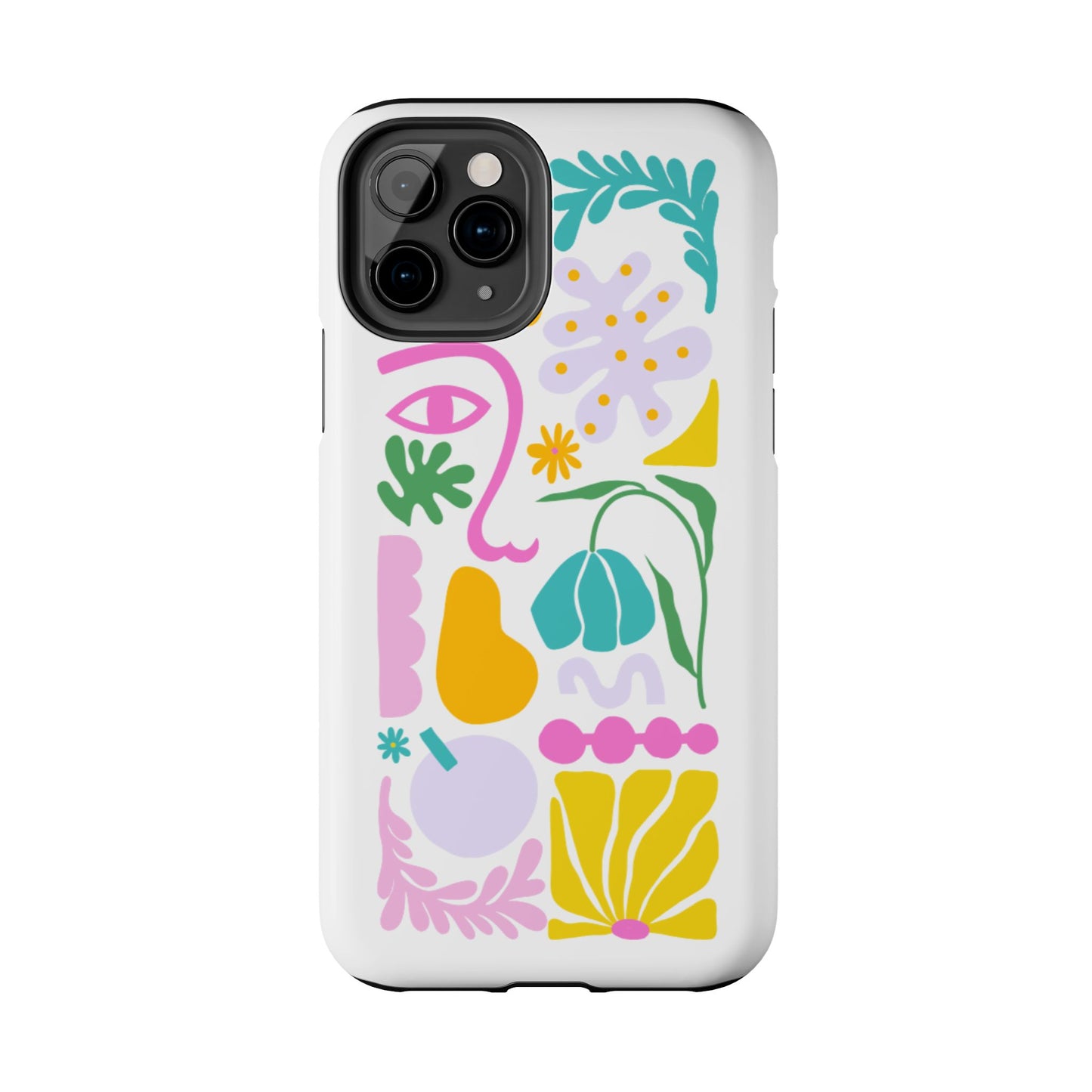 Vibrant Floral Phone Cases, Tough Smartphone Cover, Artistic Cell Phone Protector, Unique Gift for All Occasions, Trendy Tech Accessory