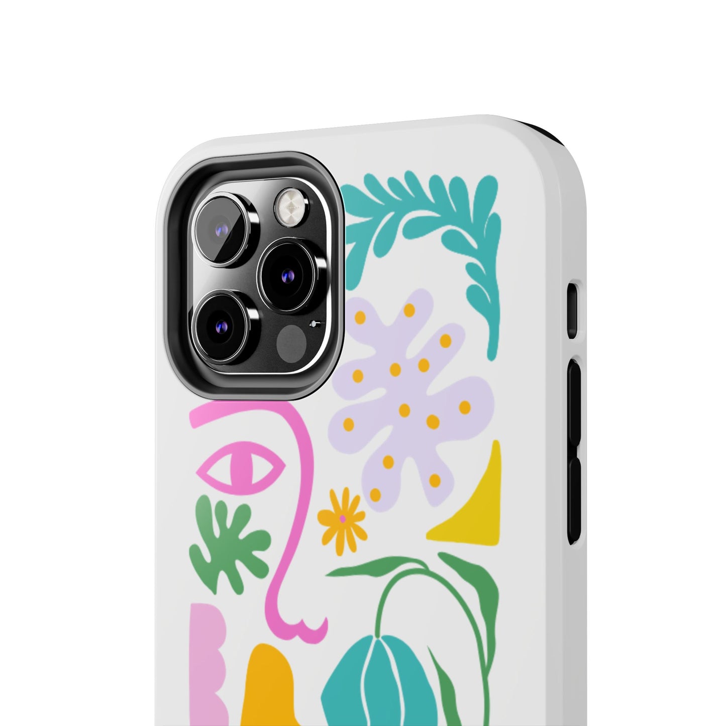 Vibrant Floral Phone Cases, Tough Smartphone Cover, Artistic Cell Phone Protector, Unique Gift for All Occasions, Trendy Tech Accessory