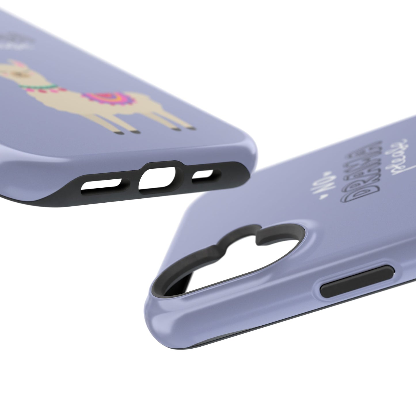 Cute Llama - No Drama MAGNETIC Tough Phone Case