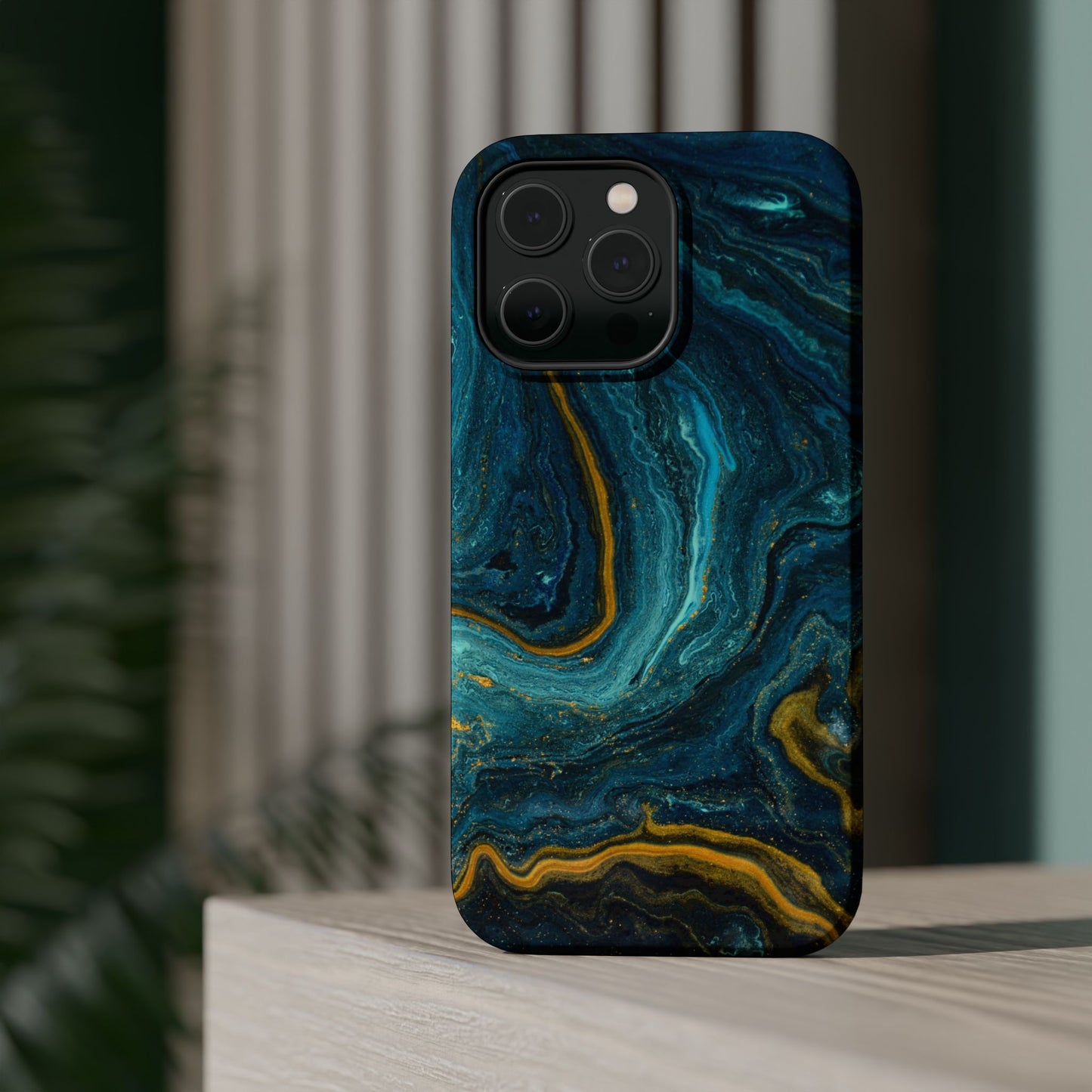Marble Print MAGNETIC, Unique Tough Phone Case